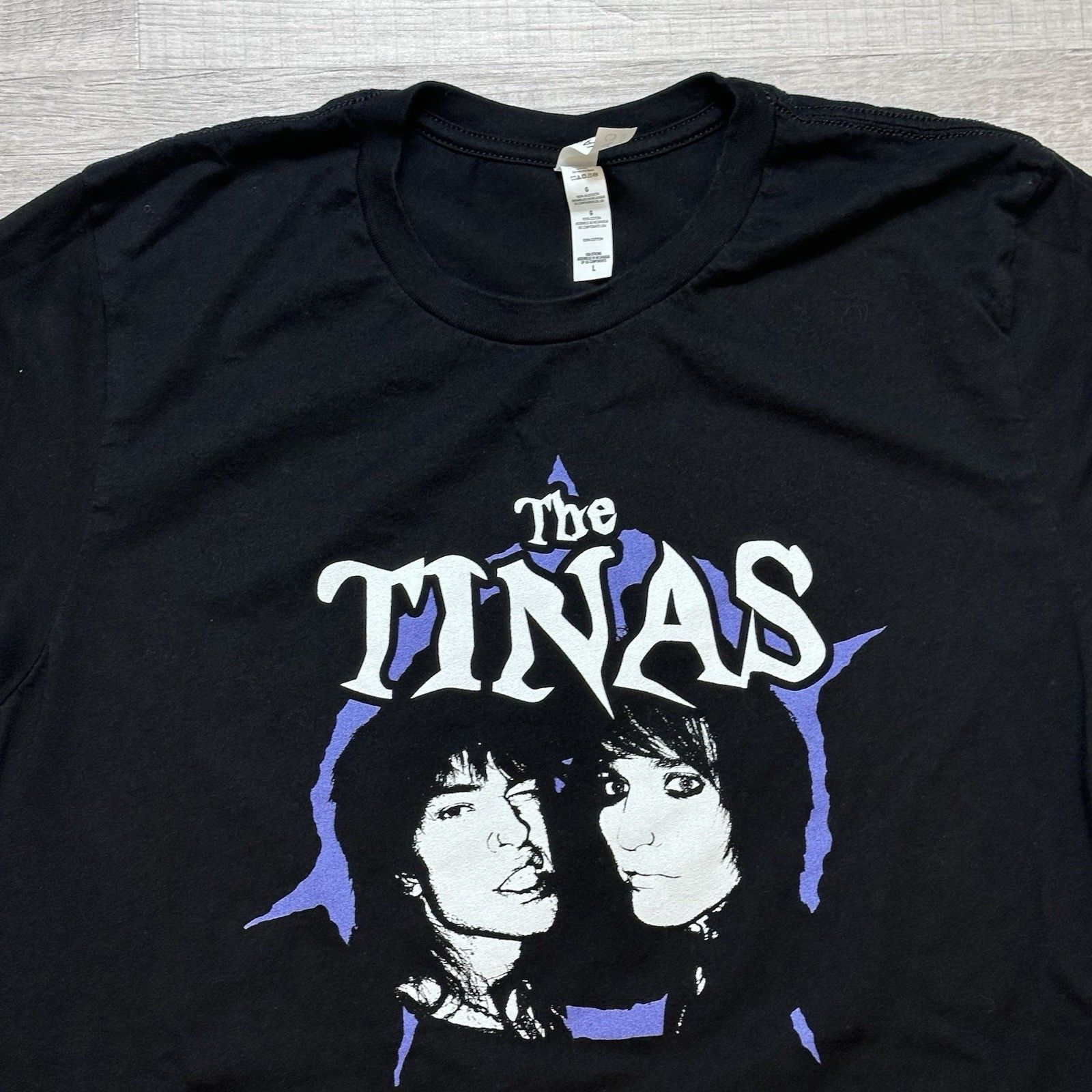 Band Tees The Tinas Large Band Tee Jake Webber Johnnie & Guilbert Size US L / EU 52-54 / 3 - 5 Thumbnail