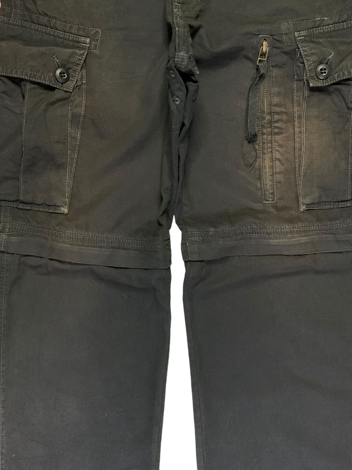 Other Vintage Japanese Brand Tactical Cargo Loose Fit Pants Size US 30 / EU 46 - 5 Thumbnail