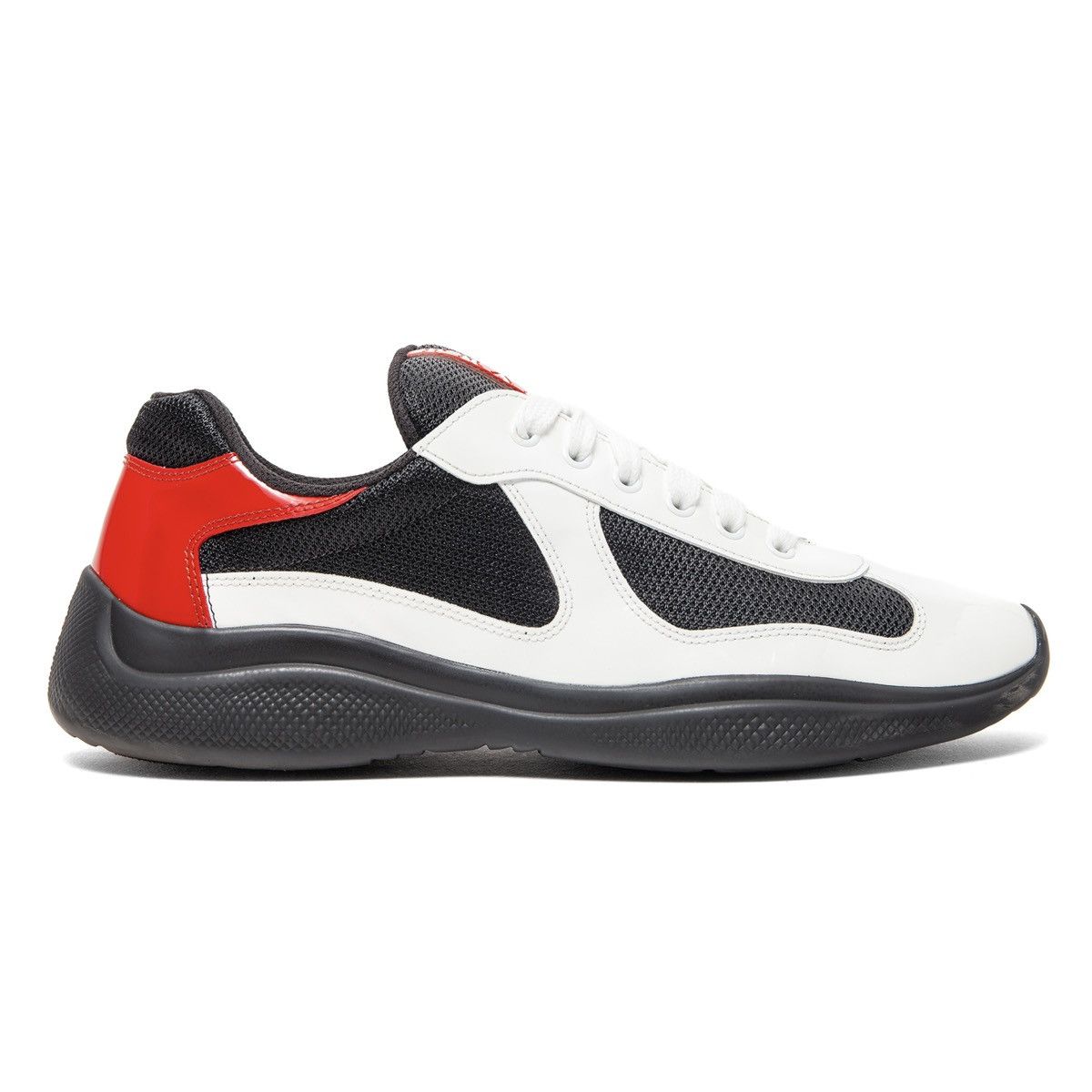 Prada Americas's Cup Sneaker Low White Red Size US 8 / EU 41 - 1 Thumbnail