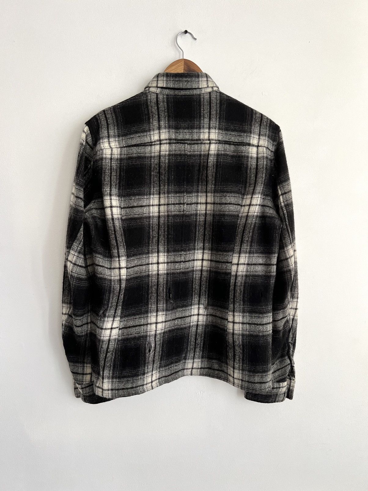 20471120 🔥SAMPLE Attachment Kazuyuki Kumagai Cashmere Grunge Shirt Size US S / EU 44-46 / 1 - 2 Thumbnail