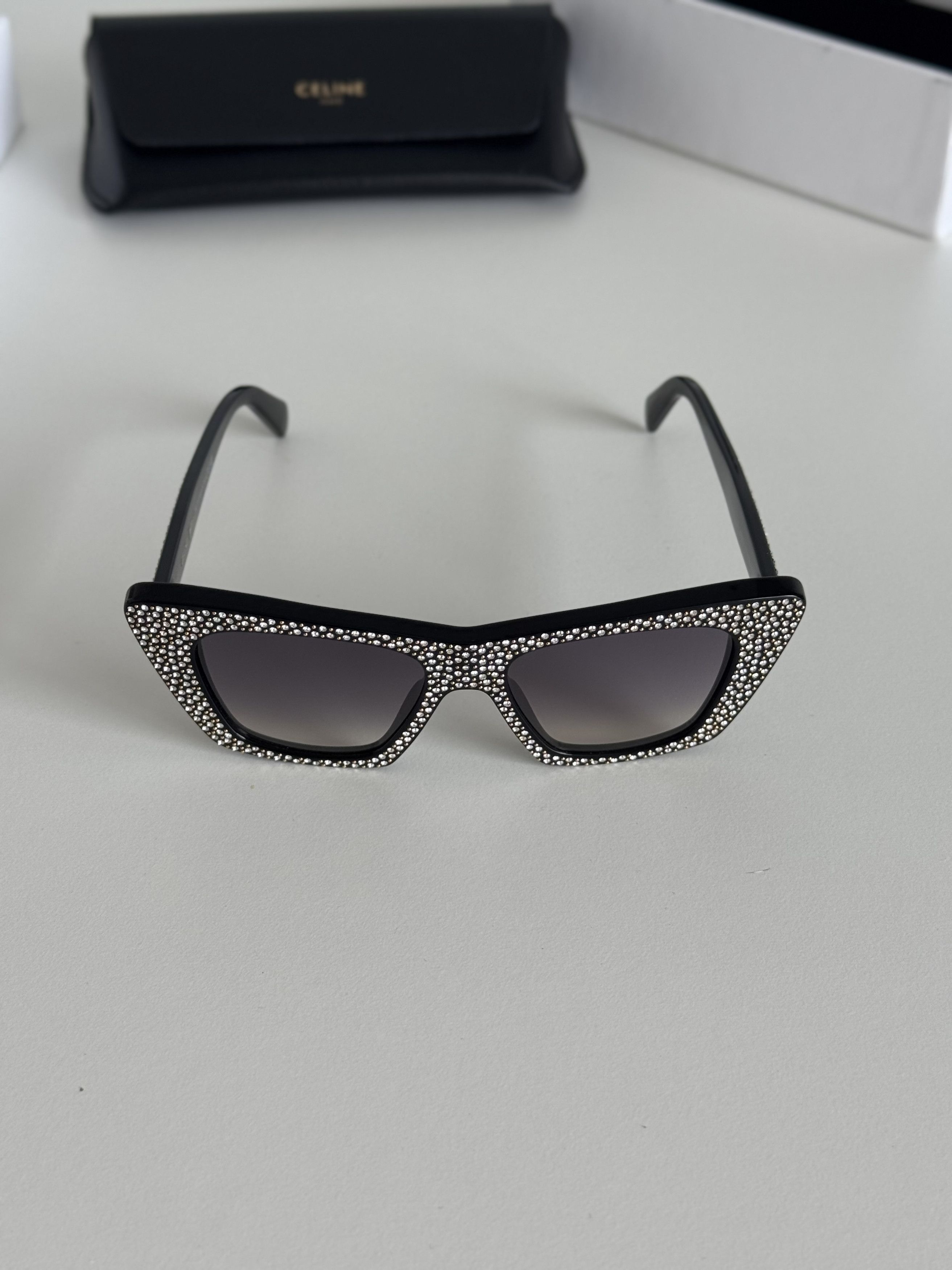 Celine CELINE CRYSTALS SUNGLASSES Size ONE SIZE - 9 Thumbnail
