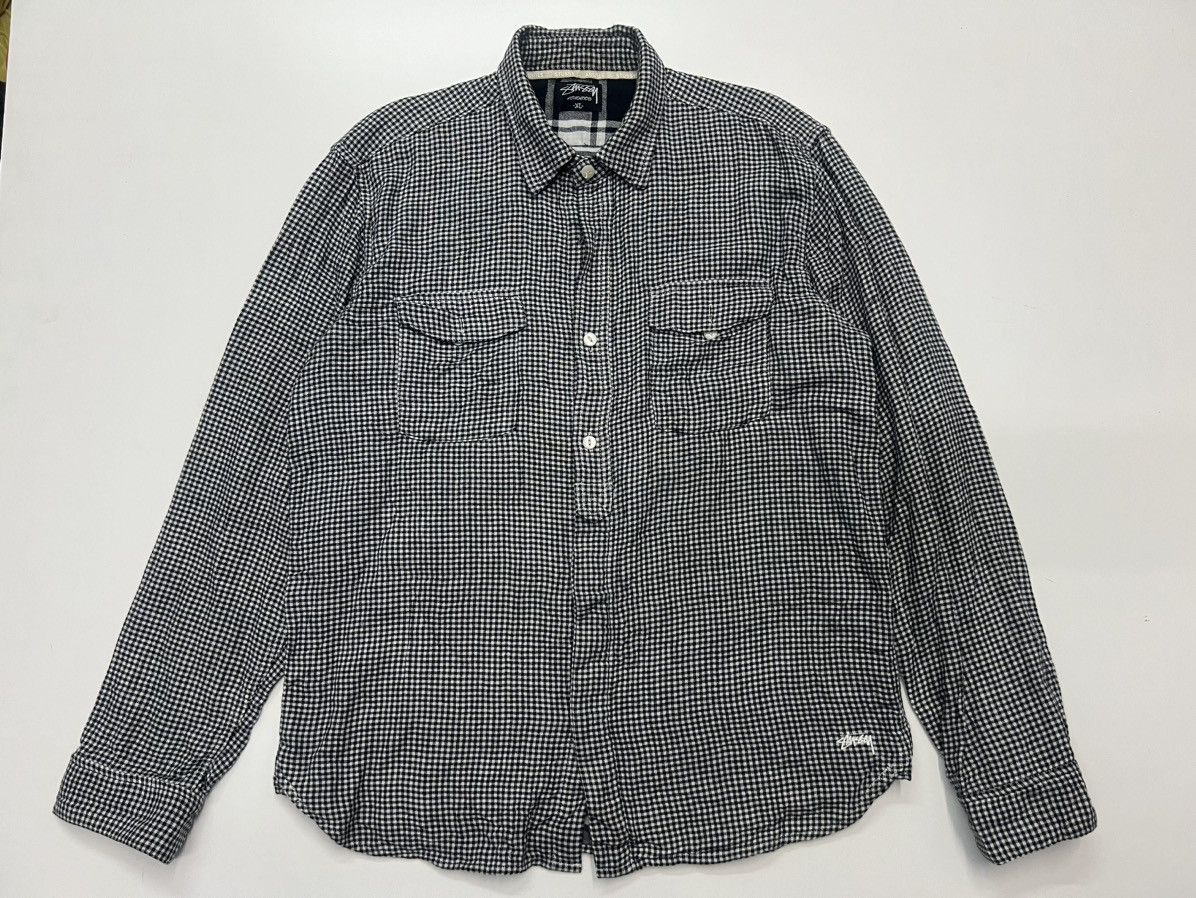 Stussy 🔥STUSSY AUTHENTIC FLANNEL Size US XL / EU 56 / 4 - 1 Thumbnail