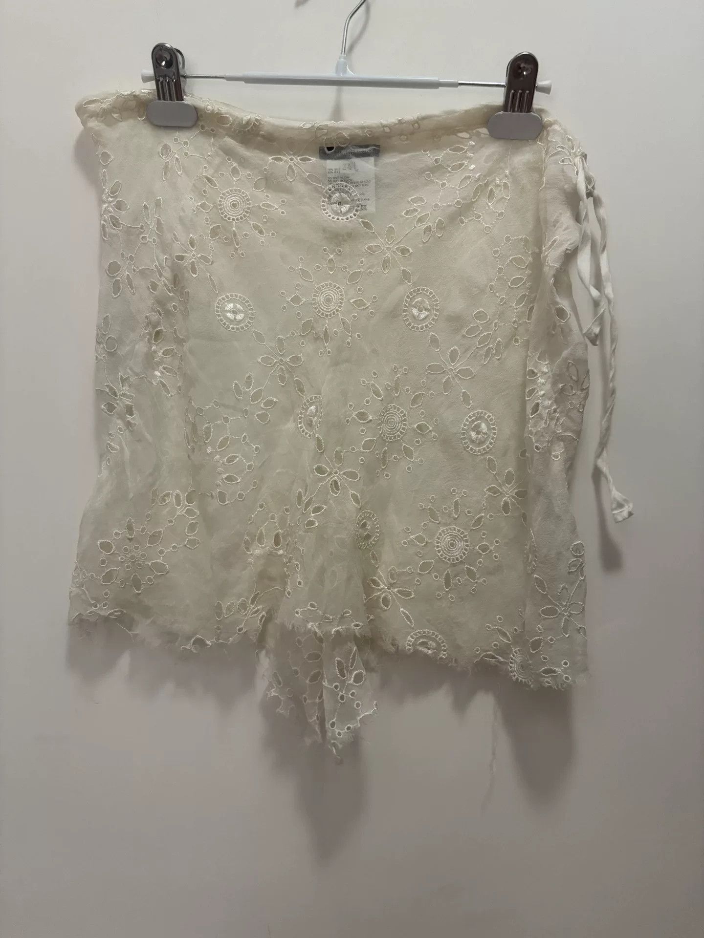 Ann Demeulemeester Ann Demeulemeester Lace Skirt 34 Size 34" / US 12 / IT 48 - 1 Thumbnail