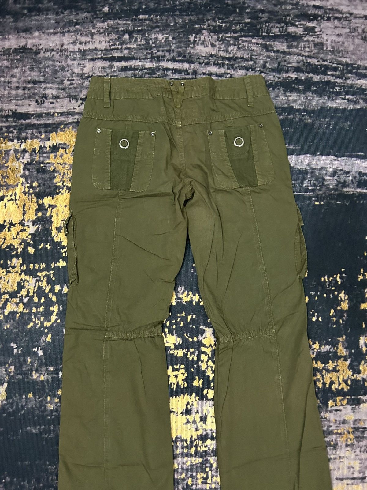 Japanese Brand Sweet Camel Cargo 3D Pocket Pants Size US 29 - 4 Thumbnail