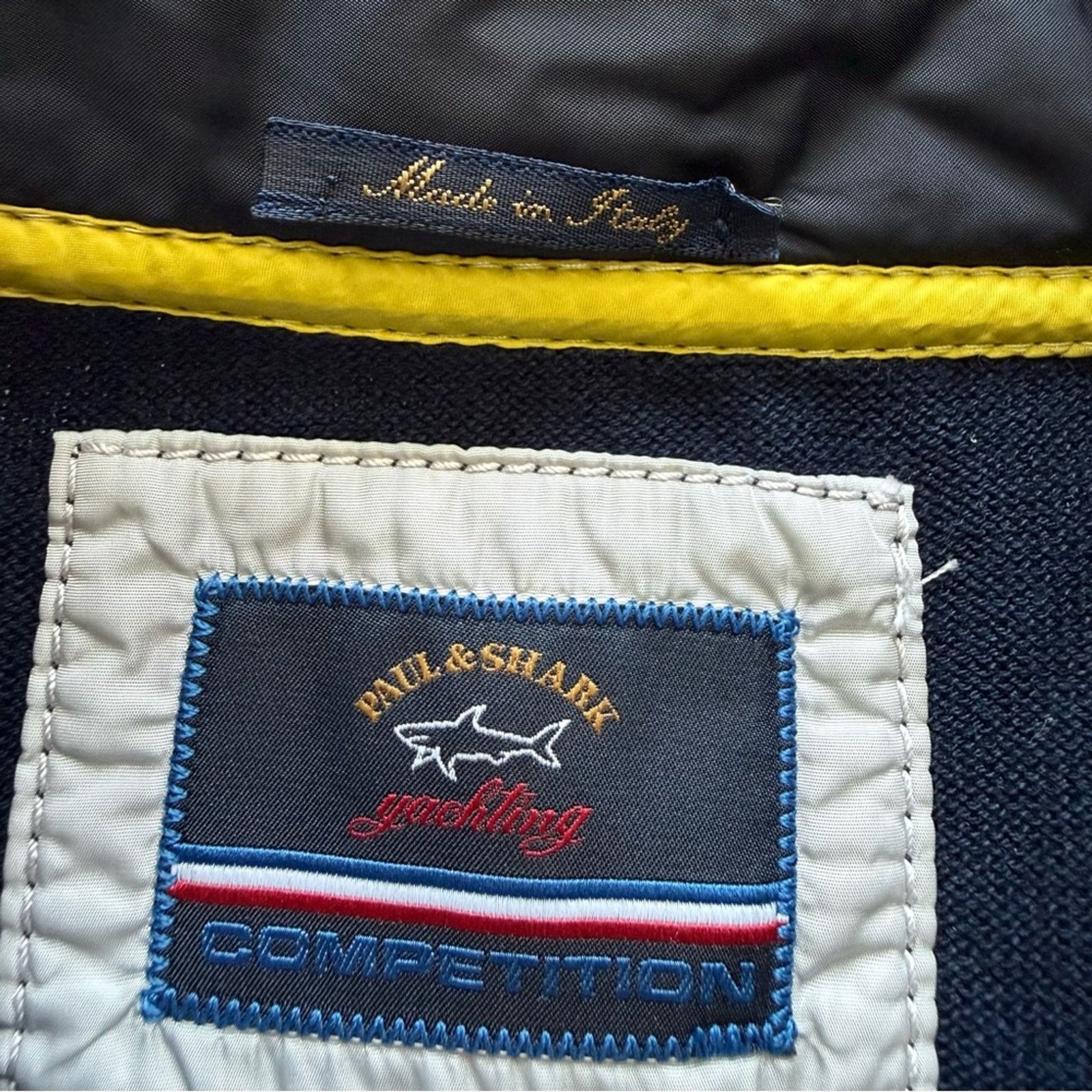 Paul & Shark Paul & Shark men cotton zipper cardigan size XL Size US XL / EU 56 / 4 - 2 Thumbnail