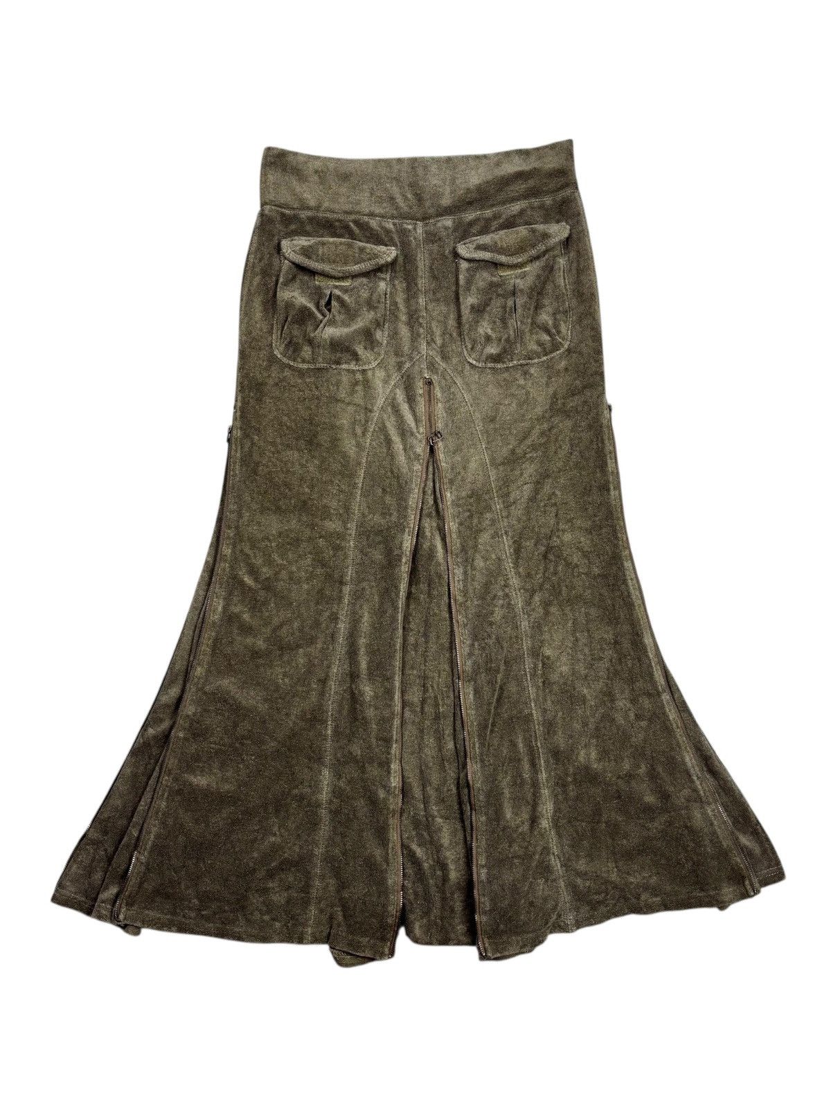 GOA Archive GOA - Camo Suspender Maxi Skirt | Grailed