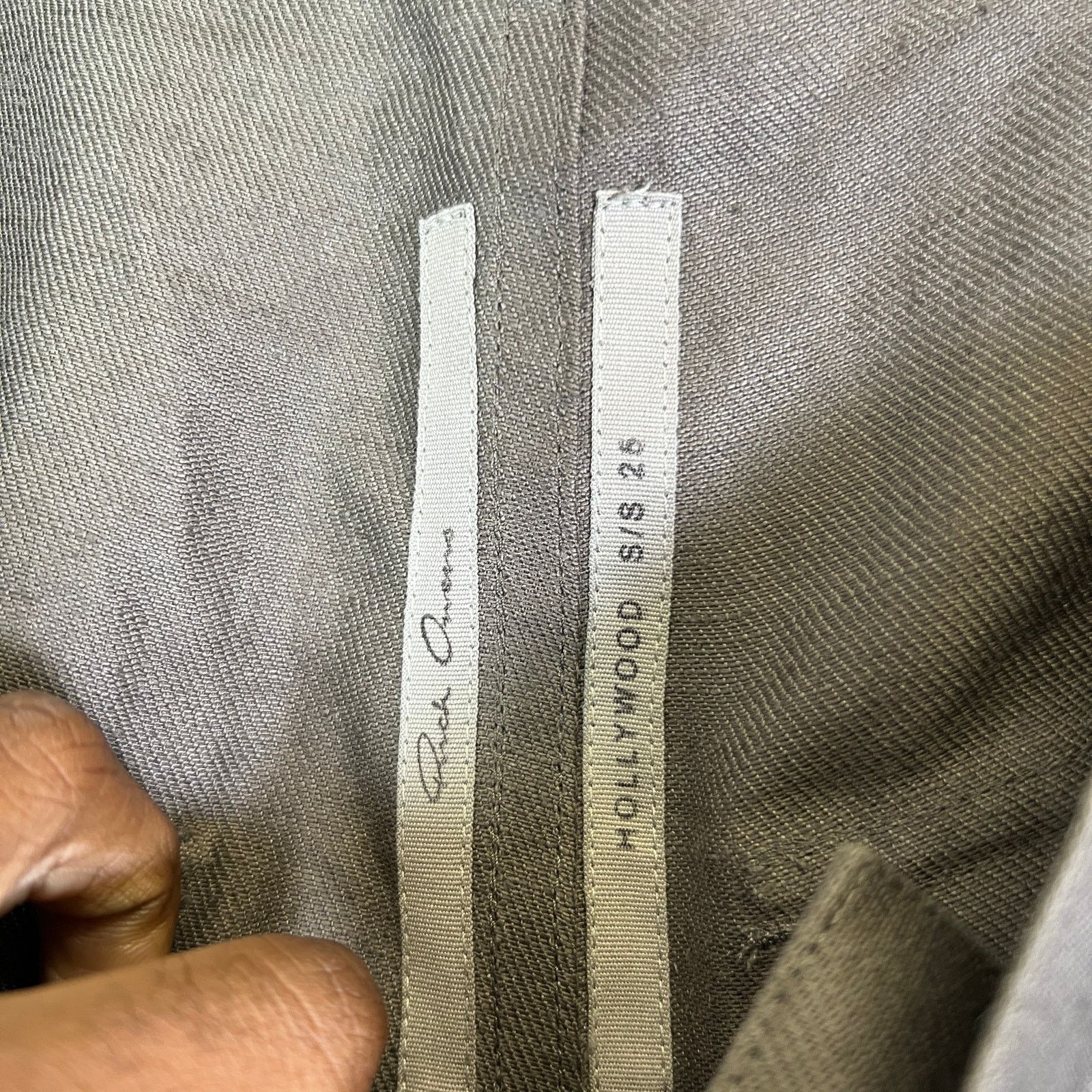 Rick Owens Rick Owens Hollywood SS25 Linen Stefan Cargo Pants Size US 32 / EU 48 - 7 Thumbnail