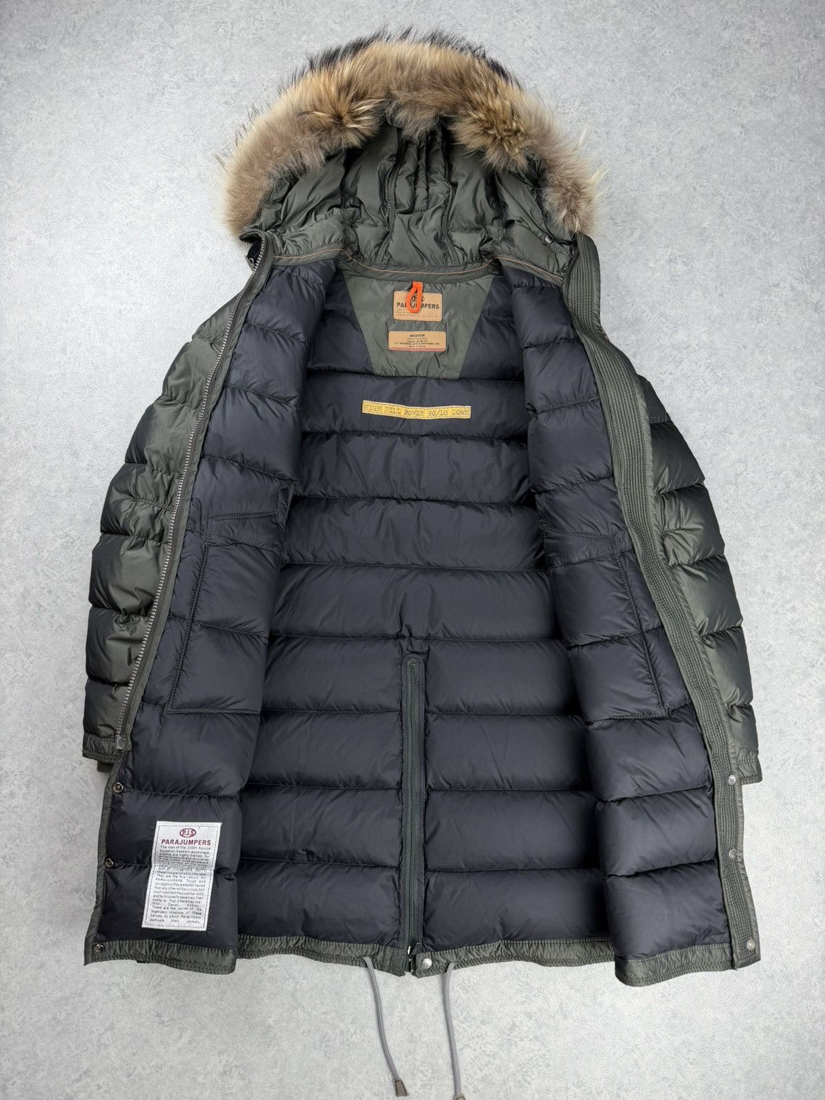 Parajumpers Parajumpers Long Bear Down Jacket Parka Size M Size M / US 6-8 / IT 42-44 - 11 Thumbnail
