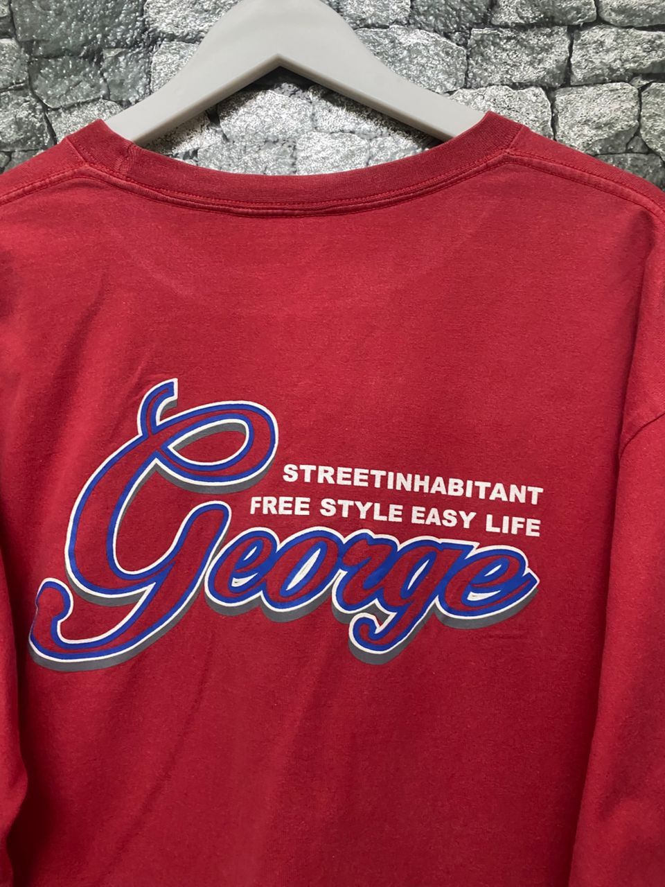 George Vintage Y2k George Grafic Character Long Sleeve Shirt Size US M / EU 48-50 / 2 - 12 Thumbnail