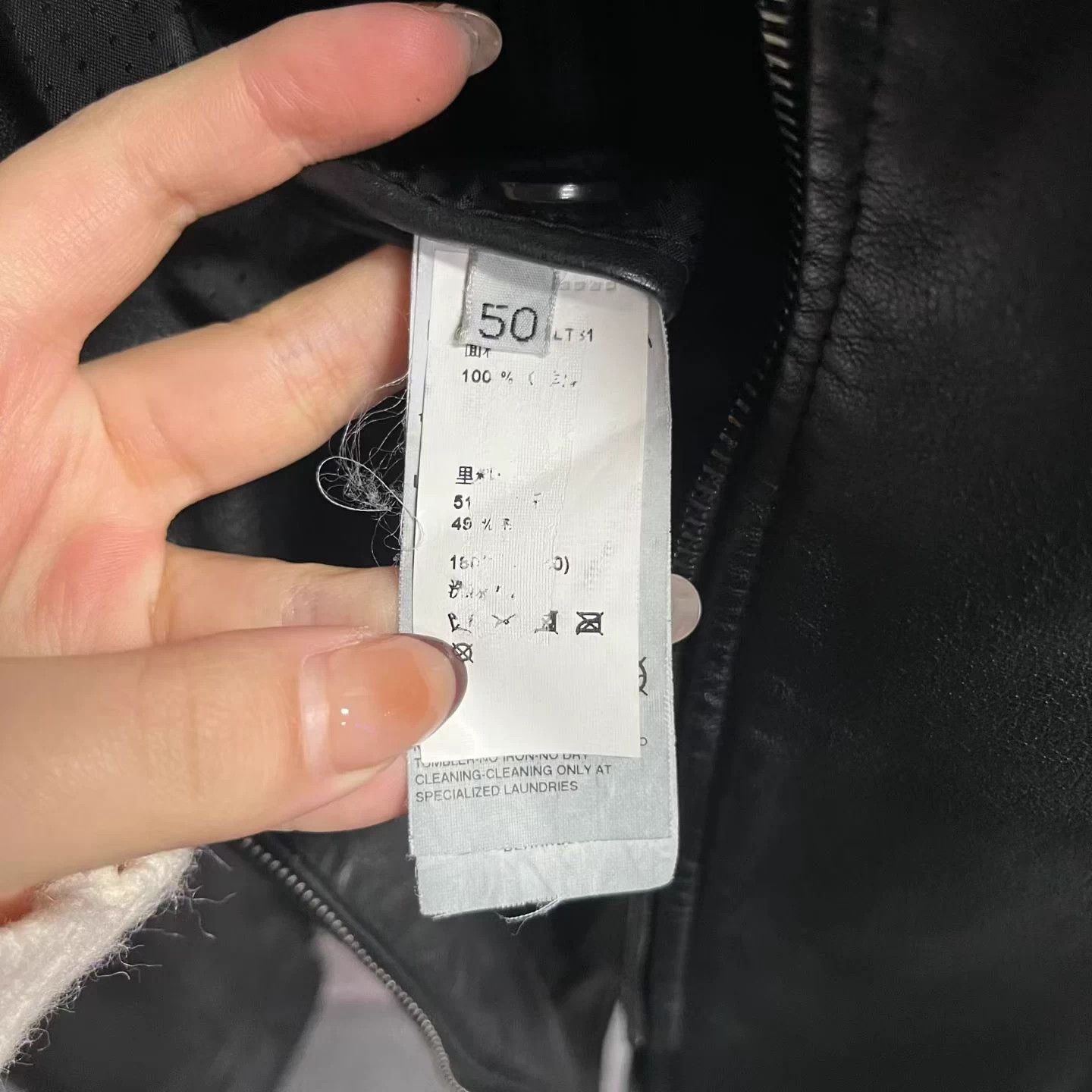 Dolce & Gabbana Dolce & Gabbana Black Lapel Longsleeve Leather Jacket Size US M / EU 48-50 / 2 - 5 Thumbnail