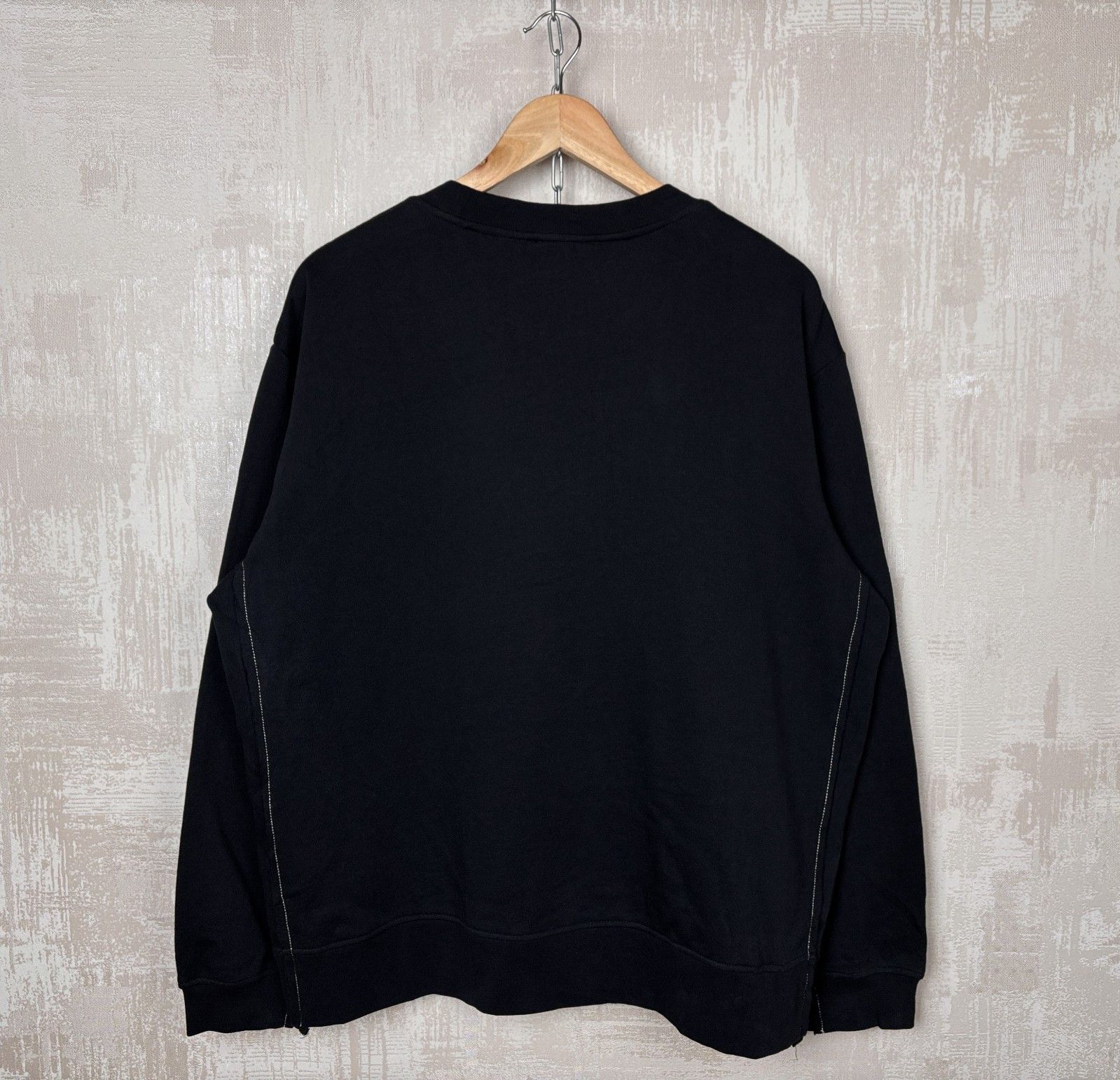 Other Nine Way Homme Crew Neck Sweatshirt Raw Edge Size US L / EU 52-54 / 3 - 13 Thumbnail