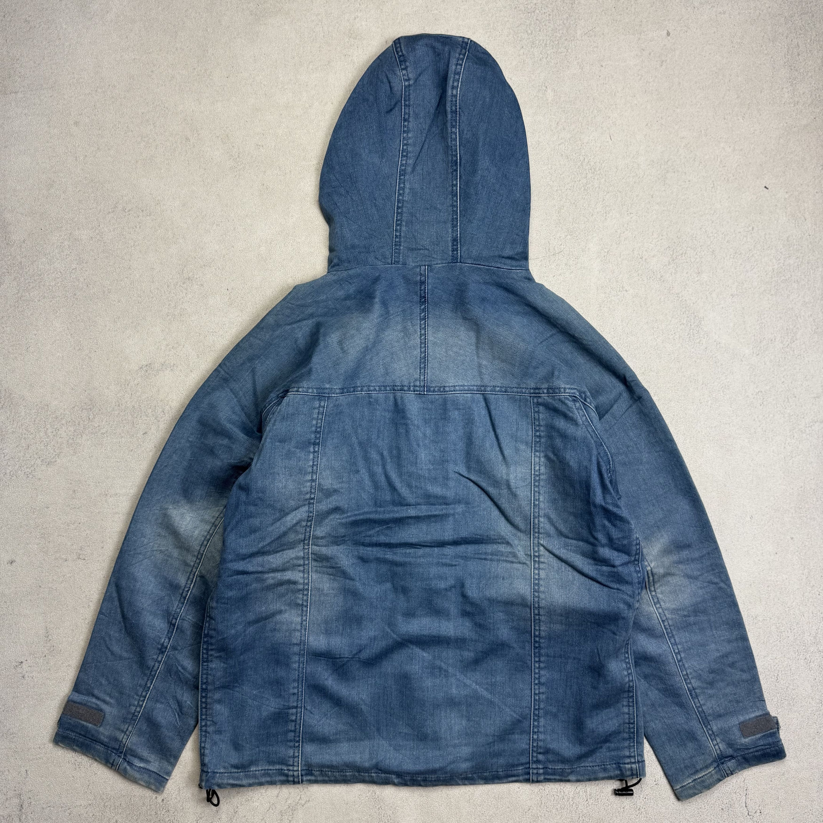Japanese Brand Sorridere Multi Pocket Utility Jacket Hooded Size US S / EU 44-46 / 1 - 4 Thumbnail