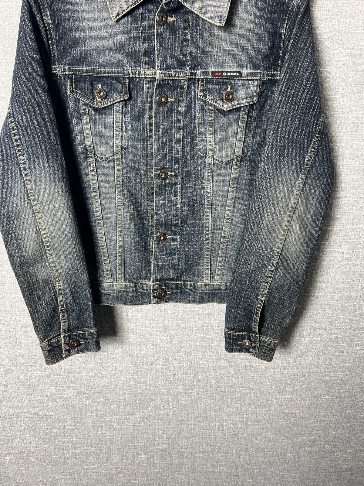 Diesel Rare Vintage Diesel Denim Jacket Women’s Size S Jean Jacket Size S / US 4 / IT 40 - 3 Thumbnail