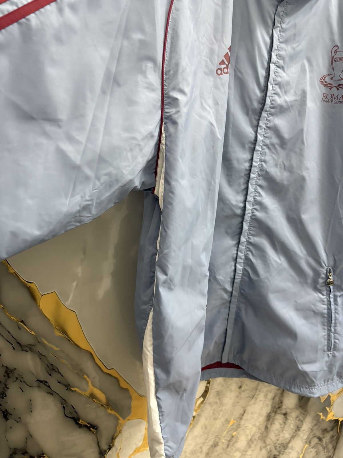 Adidas Windbreaker jacket champions league final 2009 NEW size L Size US L / EU 52-54 / 3 - 6 Thumbnail