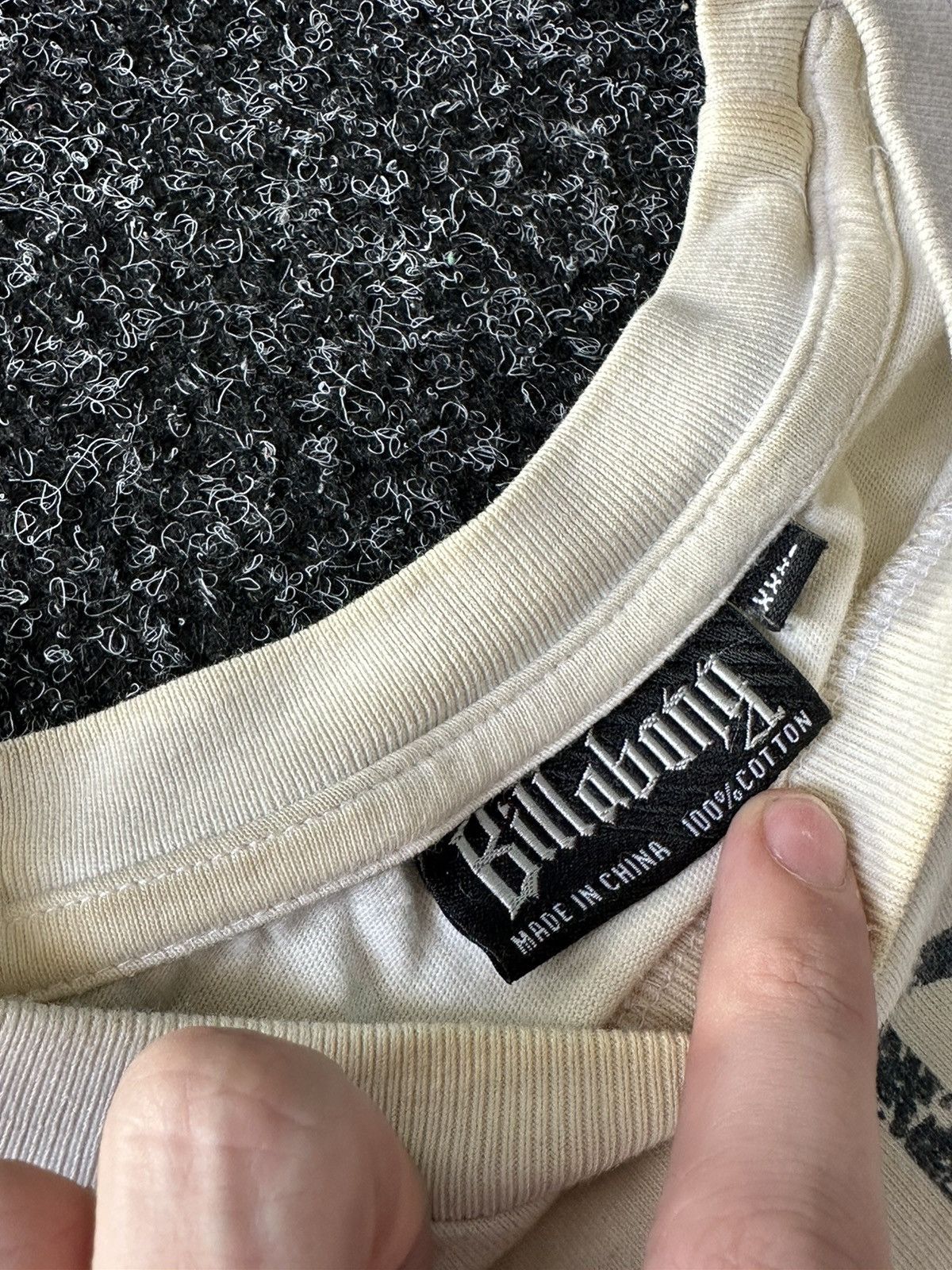 Billabong × Vintage 🚨Vintage 90s Big Logo BILLABONG Beige short sleeve Y2K Size US XXL / EU 58 / 5 - 8 Thumbnail
