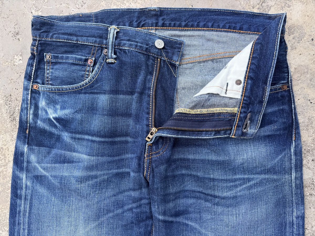 Levi's Vintage Levi's 503 Distressed Blue Denim Jeans Size US 36 / EU 52 - 3 Thumbnail