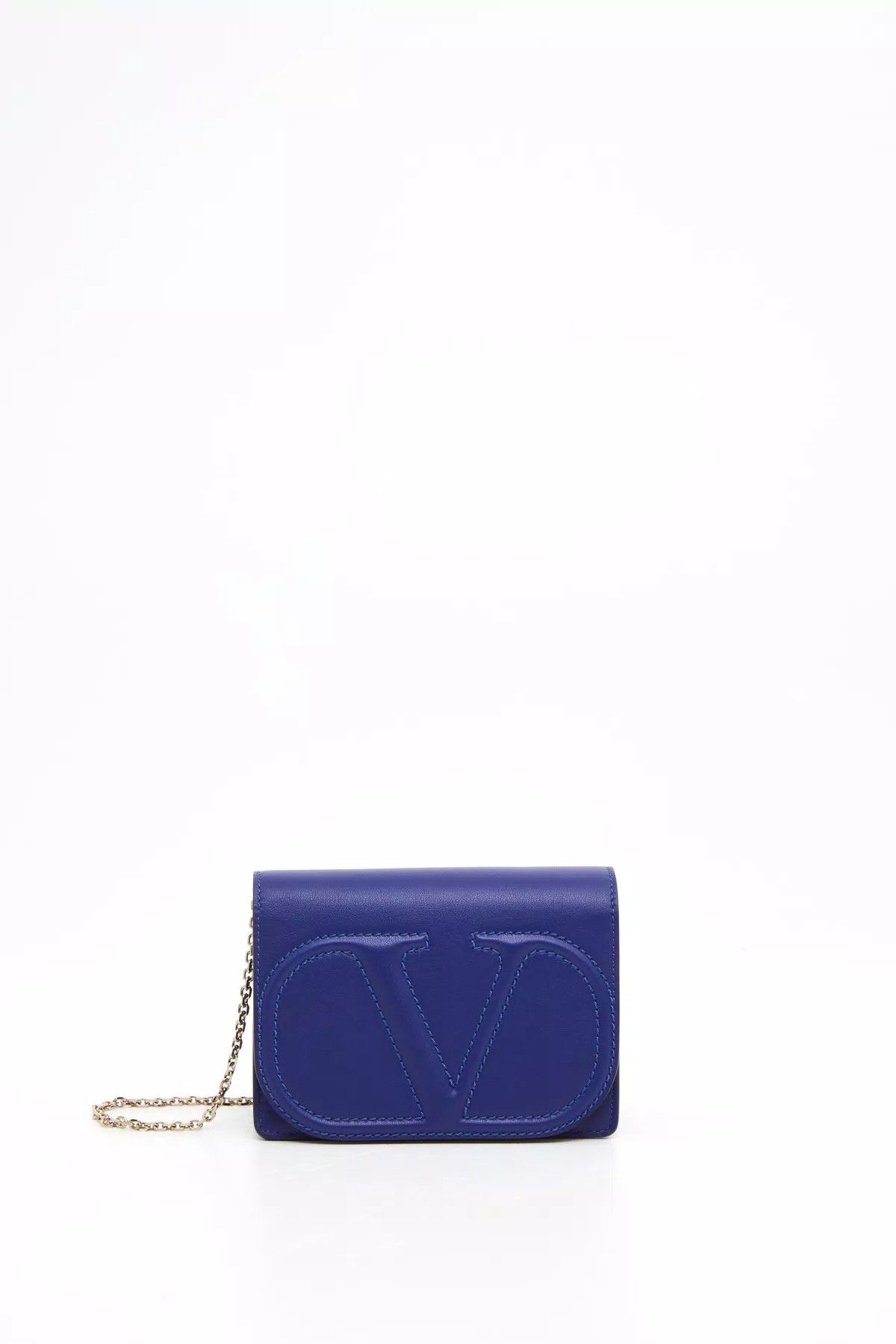 Valentino o1s1wg111125 Size: OS / Pouch With VLogo Walk Calfskin Chain Size ONE SIZE - 1 Preview
