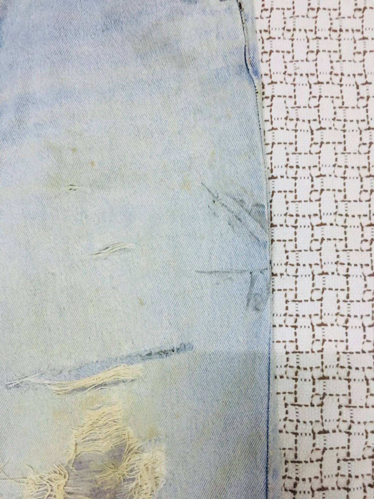 Edwin Edwin Distressed Jeans (17) Size US 32 / EU 48 - 6 Thumbnail