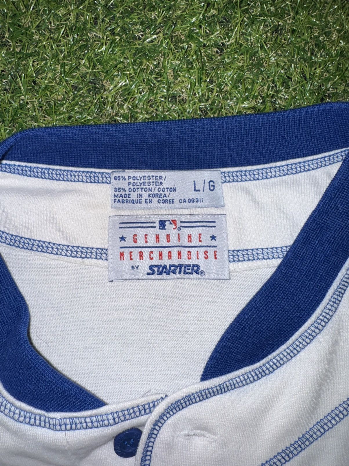 Starter Vintage 1992 world series champions Jersey size XL starter Size US XL / EU 56 / 4 - 3 Thumbnail