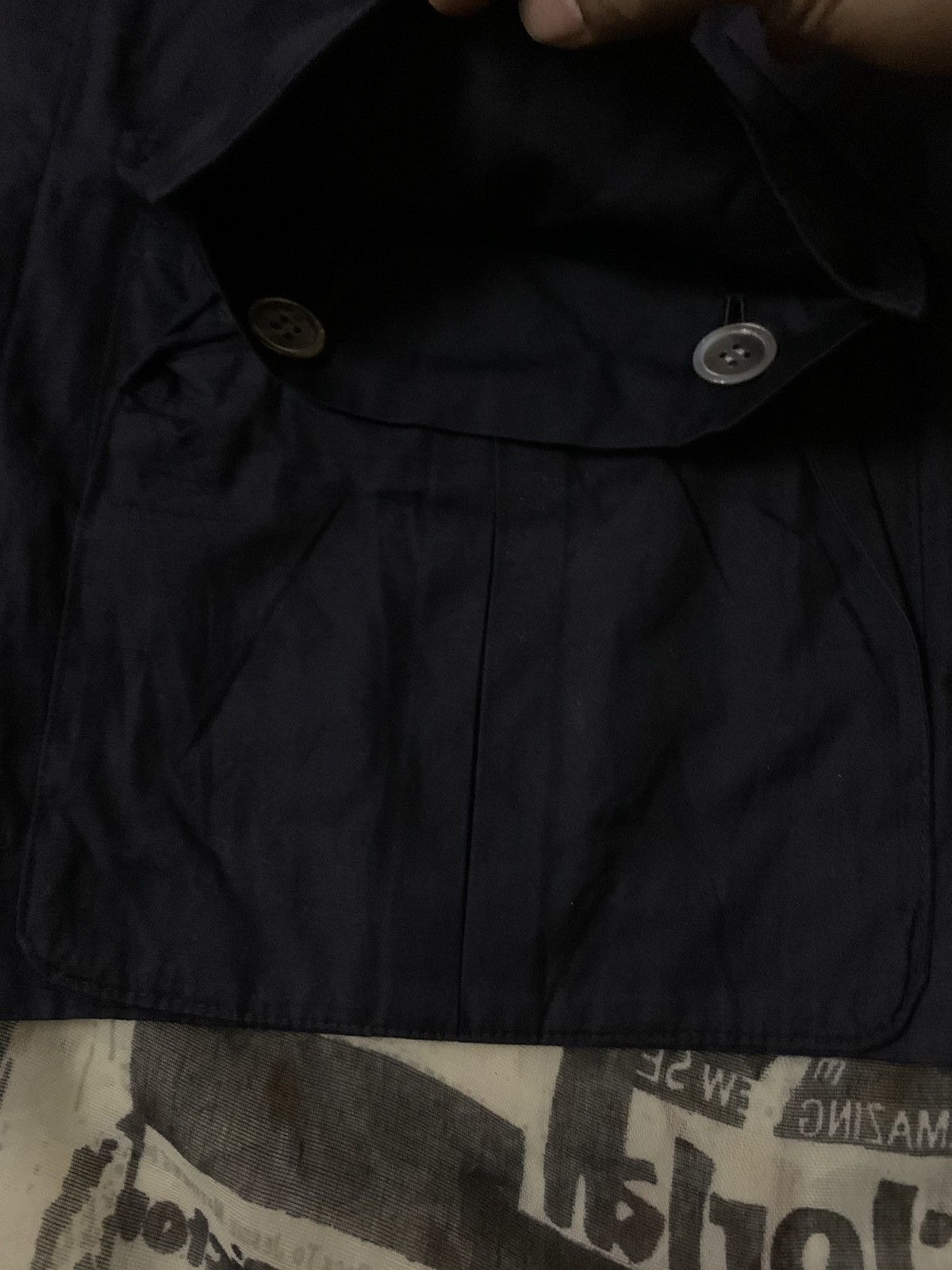 Issey Miyake 💥Zucca Military Slant Pocket Jacket Size US M / EU 48-50 / 2 - 7 Thumbnail