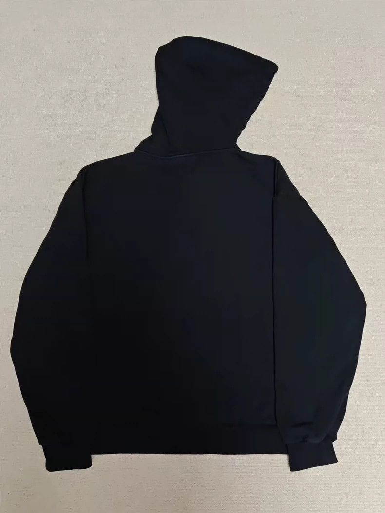 Celine CELINE Logo-lettered printed loose-fit hoodie 2501-Nextarro Size US S / EU 44-46 / 1 - 3 Thumbnail