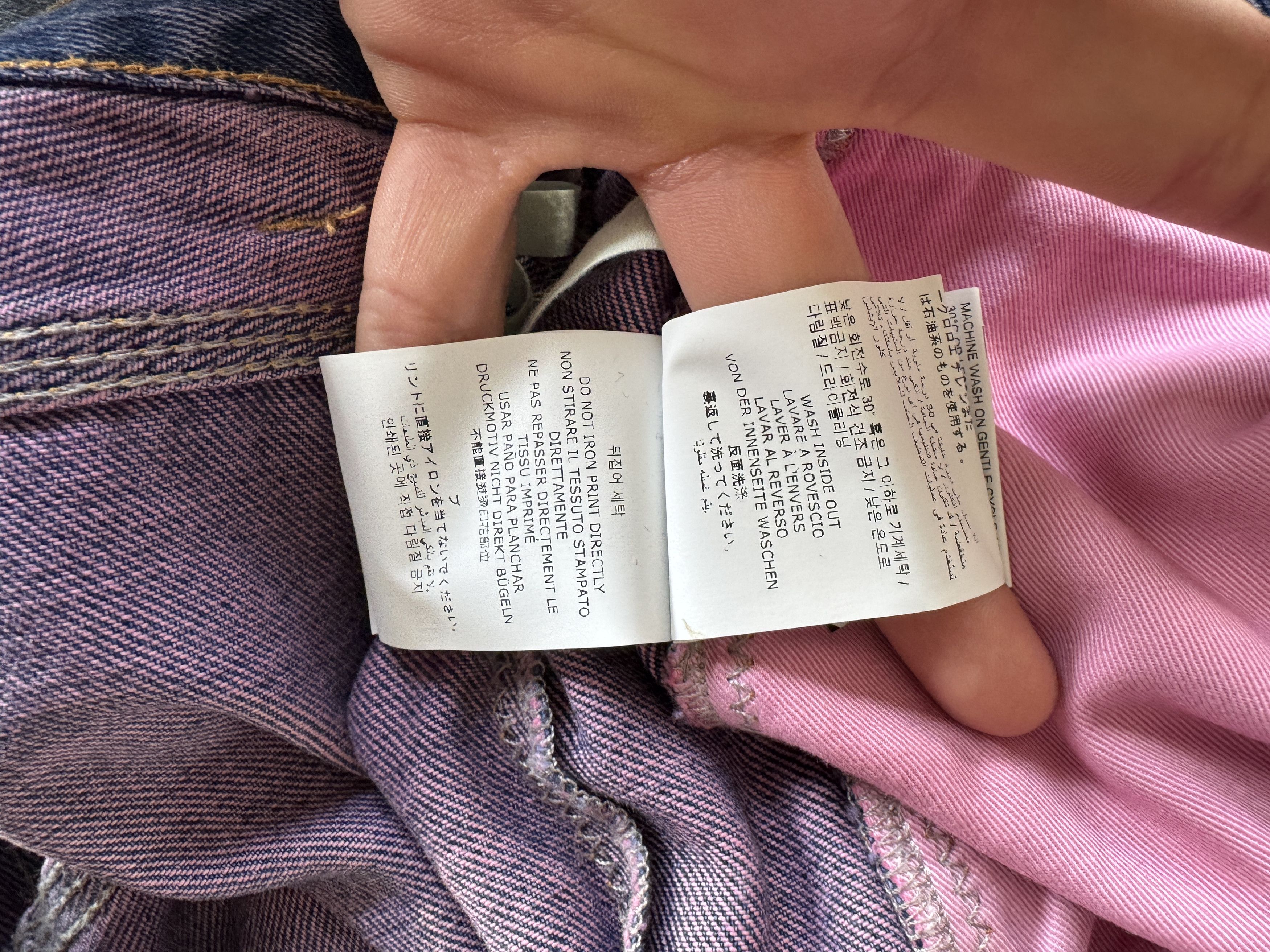 Off-White Lilac Double Knee Carpenter Pants Size US 34 / EU 50 - 22 Thumbnail