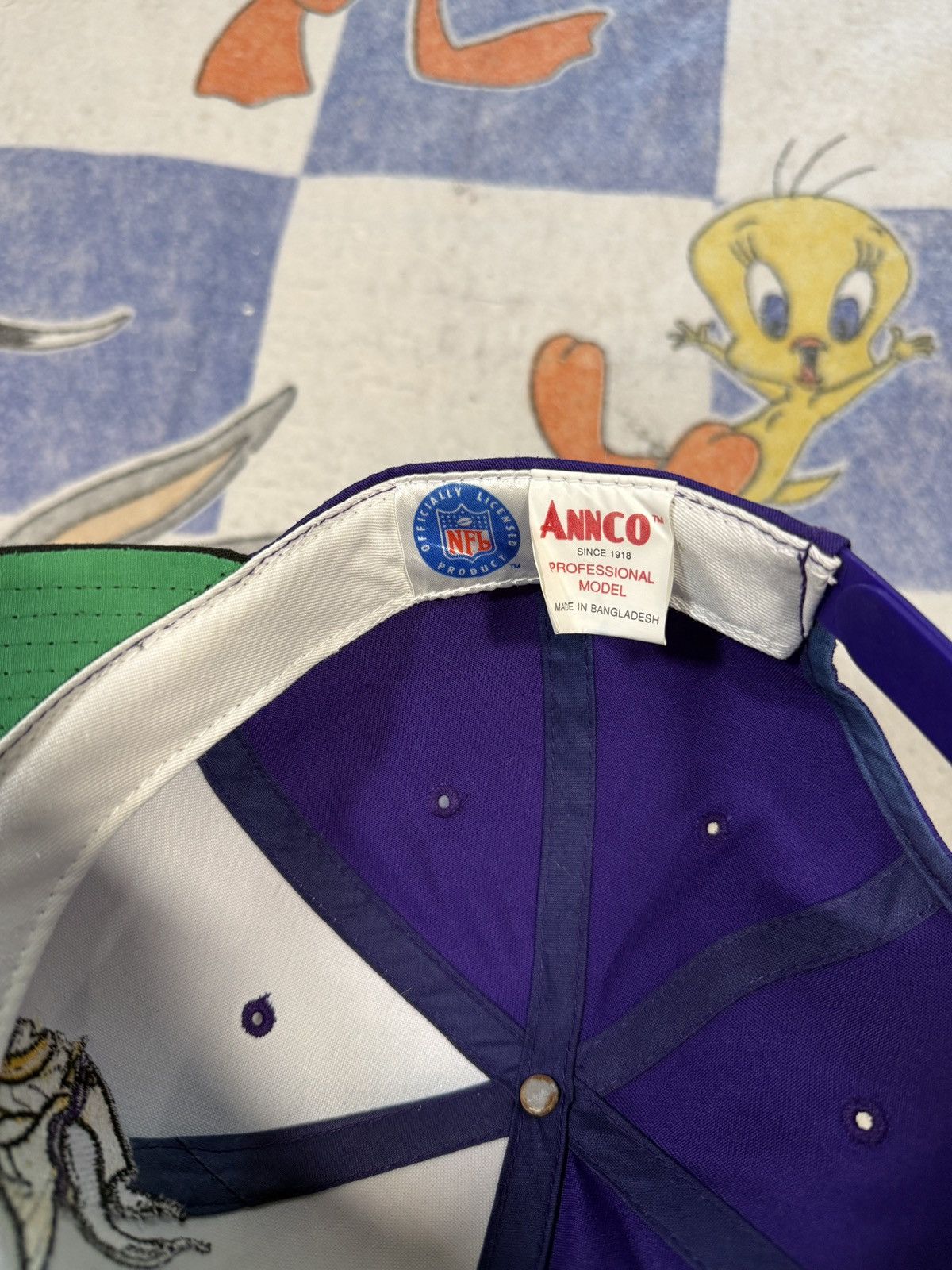 NFL Vintage minnesota vikings snapback cap Size ONE SIZE - 4 Thumbnail