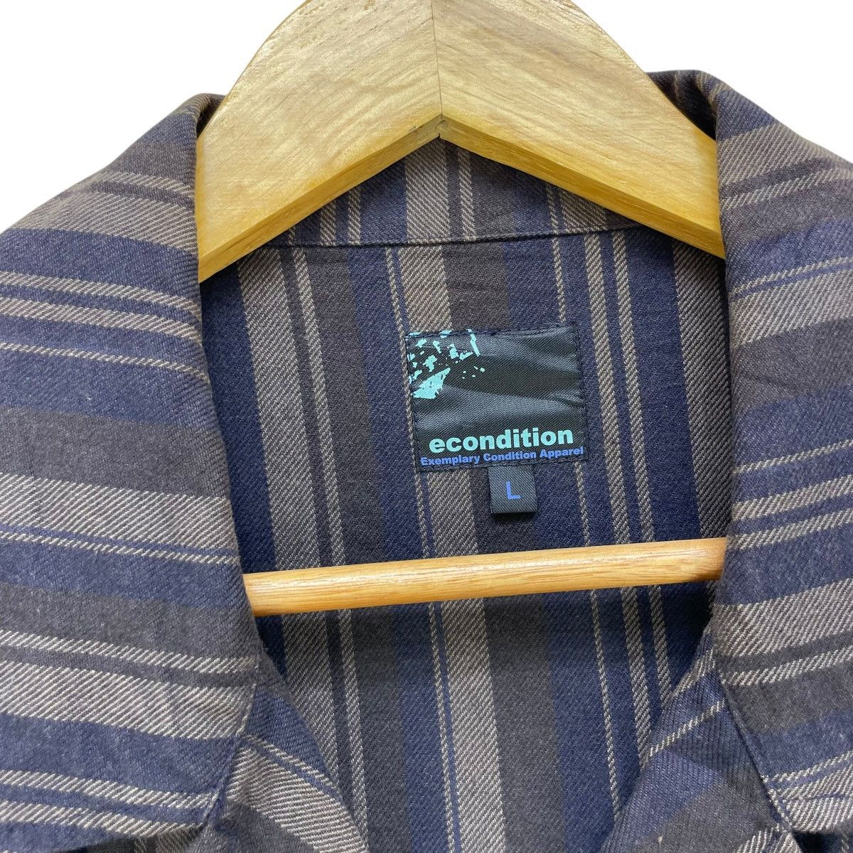Hysteric Glamour 💥Vintage Econdition Stripe Down Double Collar Jacket Size US M / EU 48-50 / 2 - 6 Thumbnail