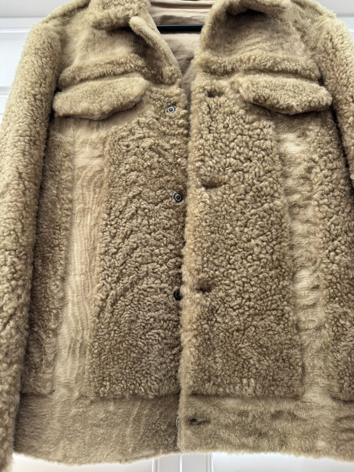 Maison Margiela RUNWAY PIECE, MAISON MARGIELA SHEARLING JACKET SIZE48 Size US M / EU 48-50 / 2 - 3 Thumbnail