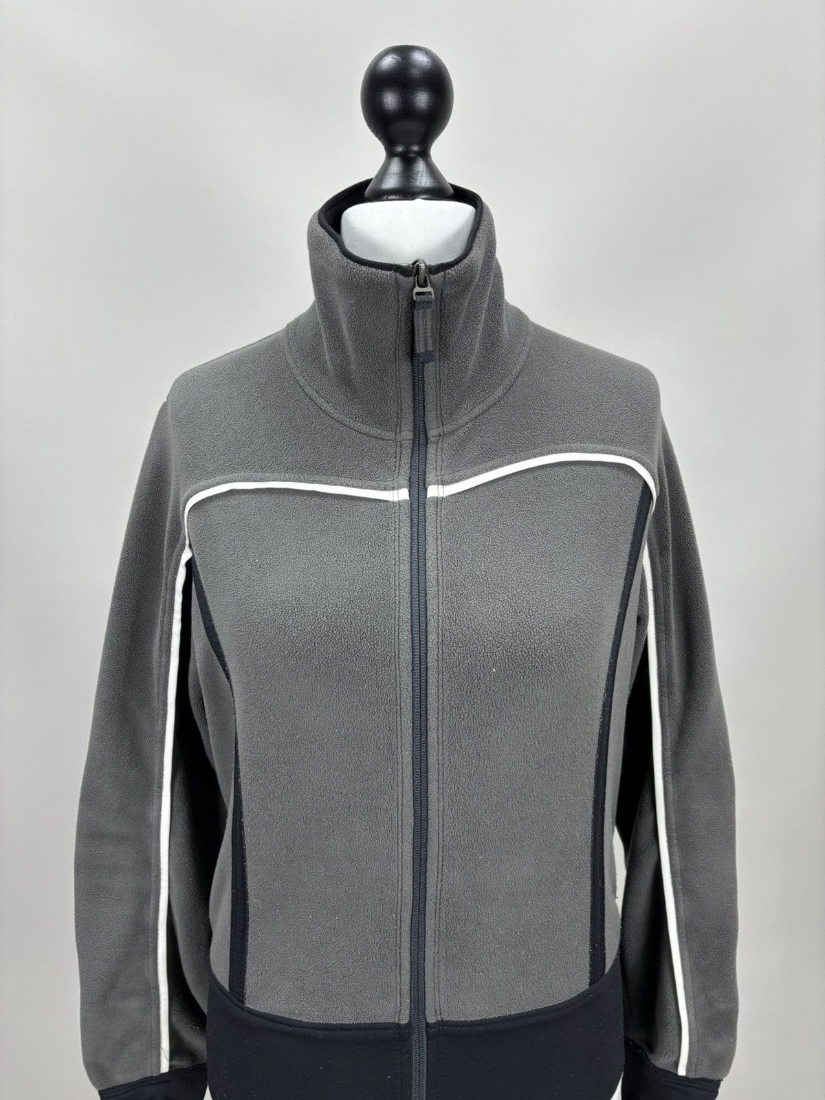 Frauenschuh Womens fleece jacket Frauenschuh Size 2 Color Gray Size S / US 4 / IT 40 - 2 Thumbnail