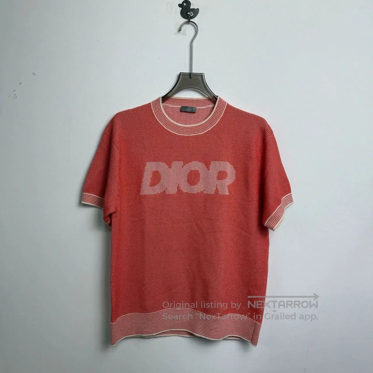 Dior Dior SS23 Coral Red Logo T. Size S / US 4 / IT 40 - 1 Thumbnail