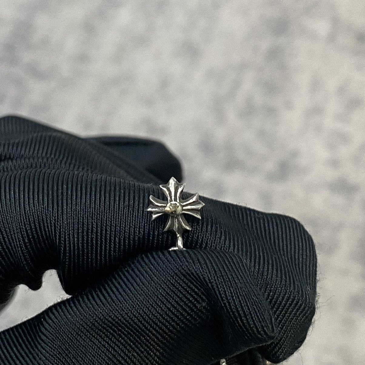 Chrome Hearts CHROME HEARTS JOJO PST PLS BS STAR L CROSS FUSTER EARRINGS Size ONE SIZE - 16 Thumbnail