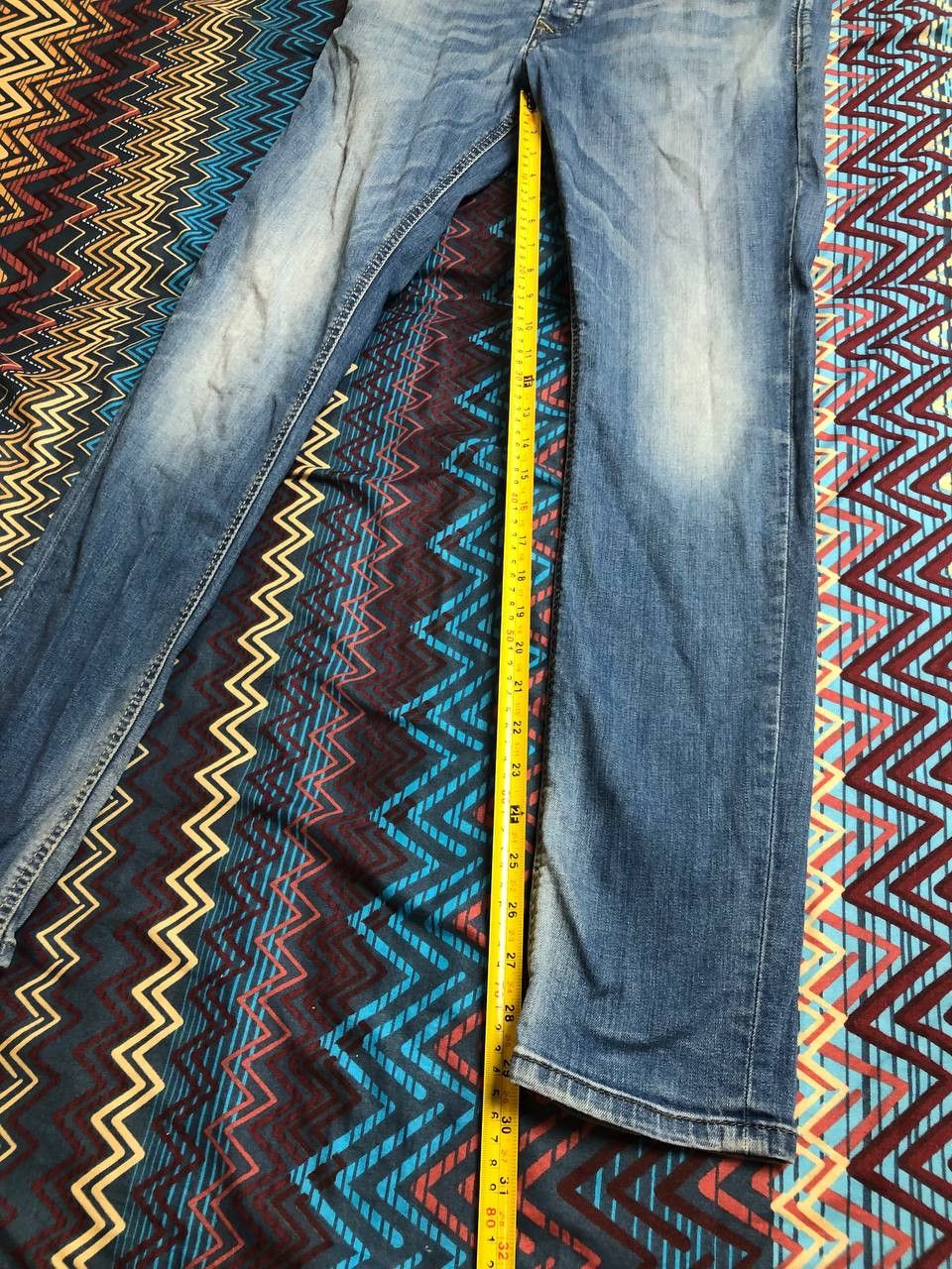 Diesel × Vintage Vintage Y2K Diesel jeans denim faded stretwear style size 29 Size 29" - 15 Thumbnail