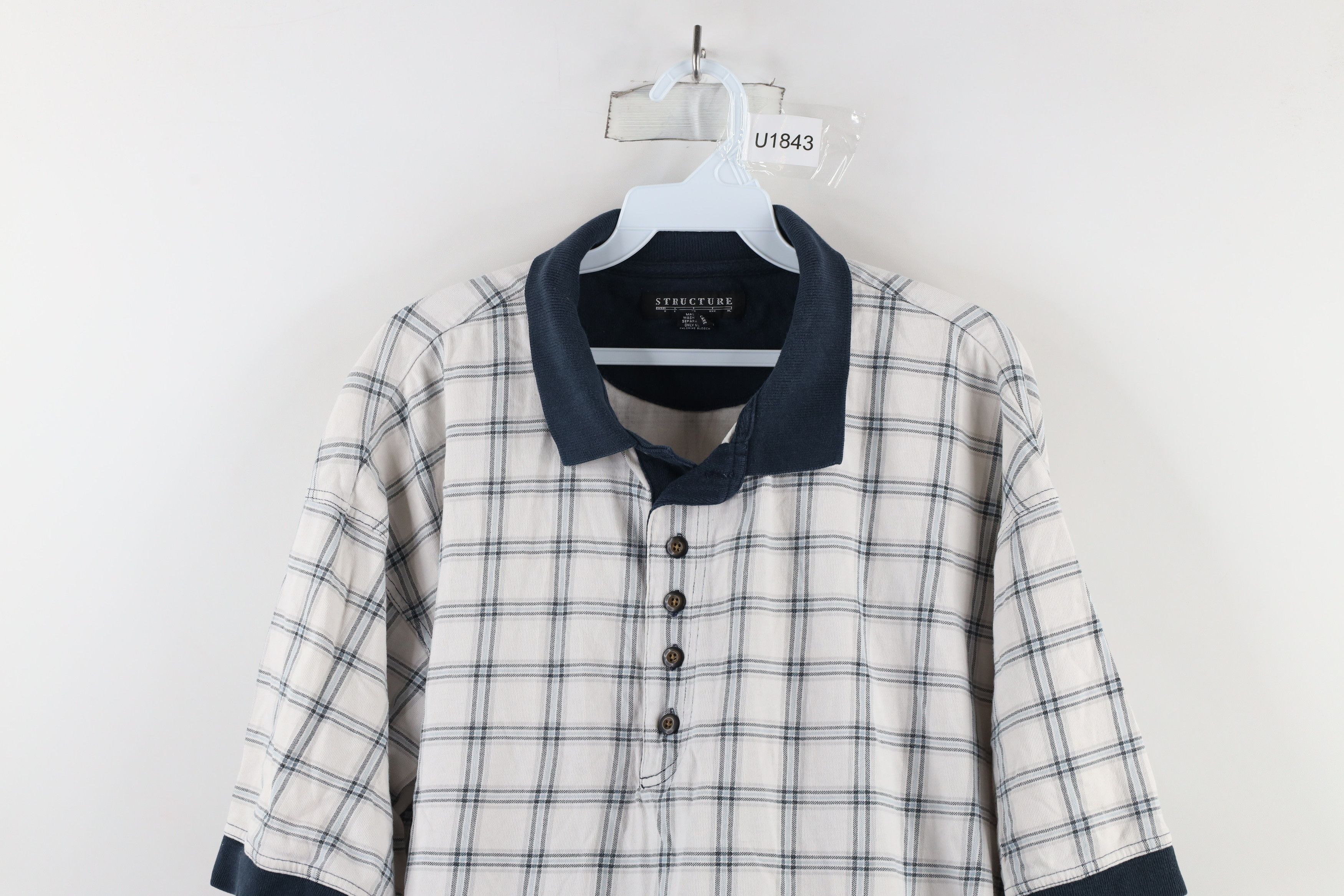 Vintage Vintage 90s Streetwear Short Sleeve Collared Polo Shirt Size US L / EU 52-54 / 3 - 2 Thumbnail