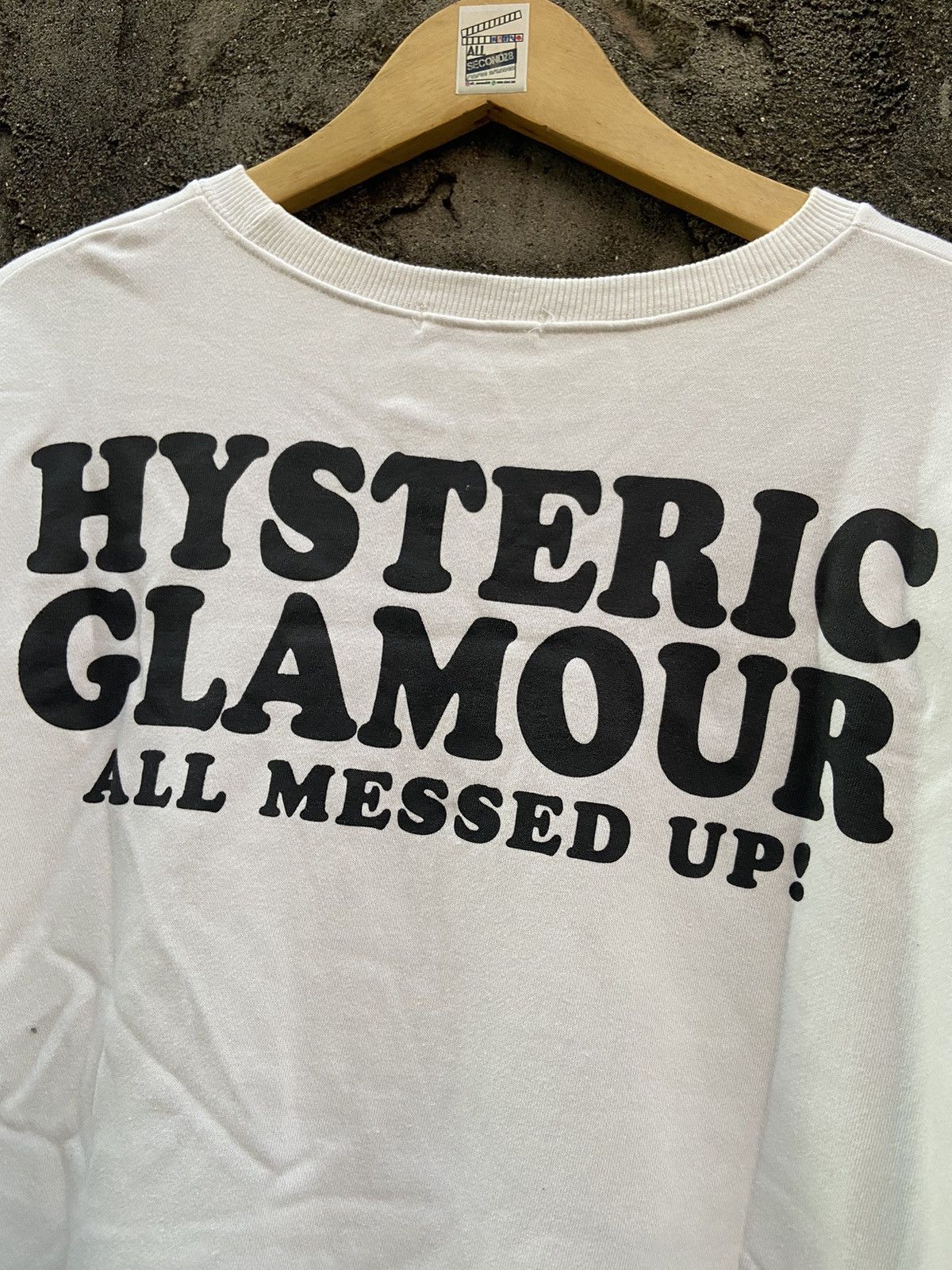 Hysteric Glamour 2000s Y2K sweatshirt women art double zipper Size US L / EU 52-54 / 3 - 3 Thumbnail