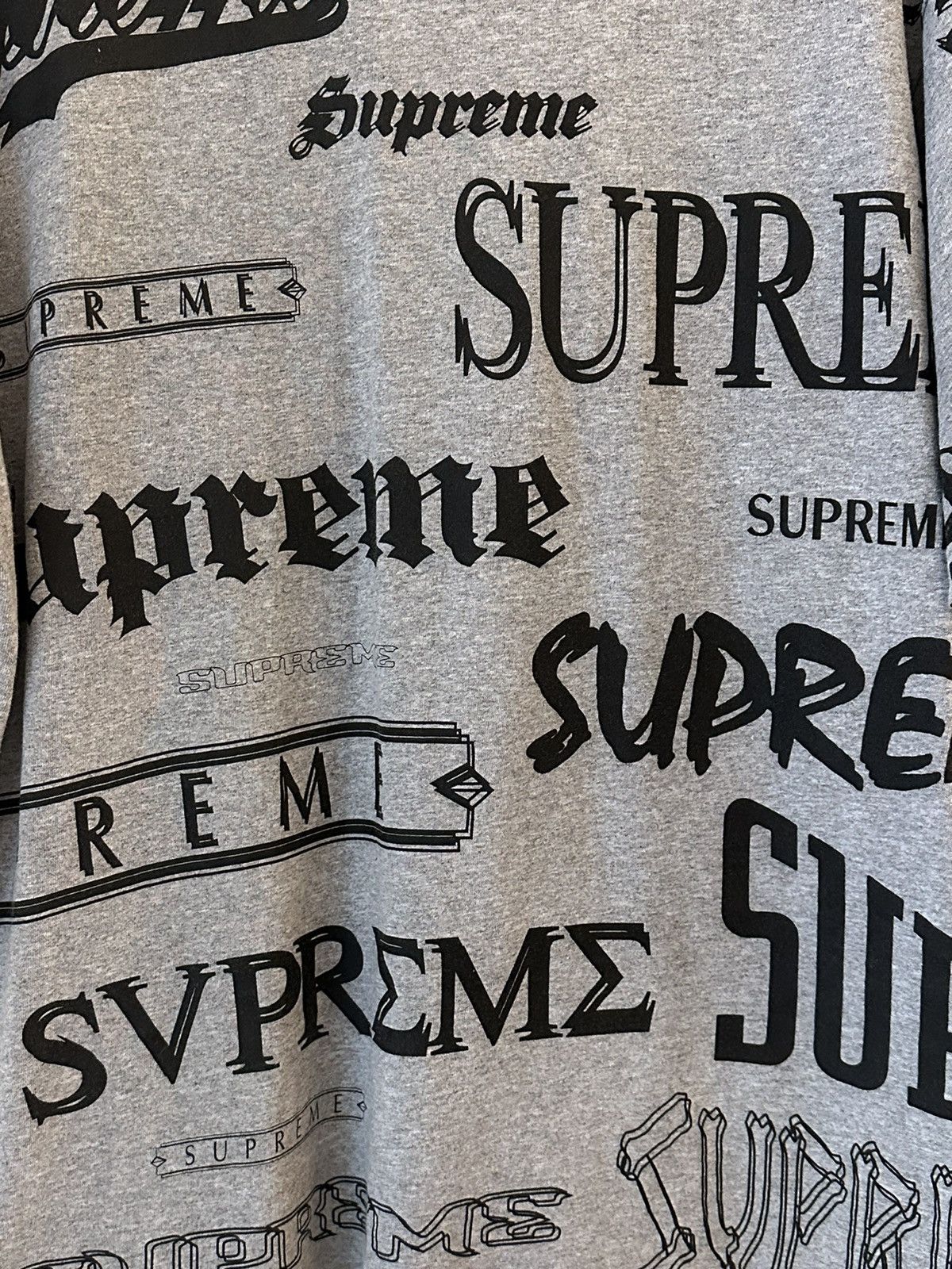 Supreme Supreme Multi Logo Tee Size US L / EU 52-54 / 3 - 4 Thumbnail