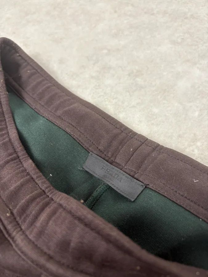 Prada 2000s Prada Brown Cozy Tailored Pants Size US 31 - 5 Thumbnail