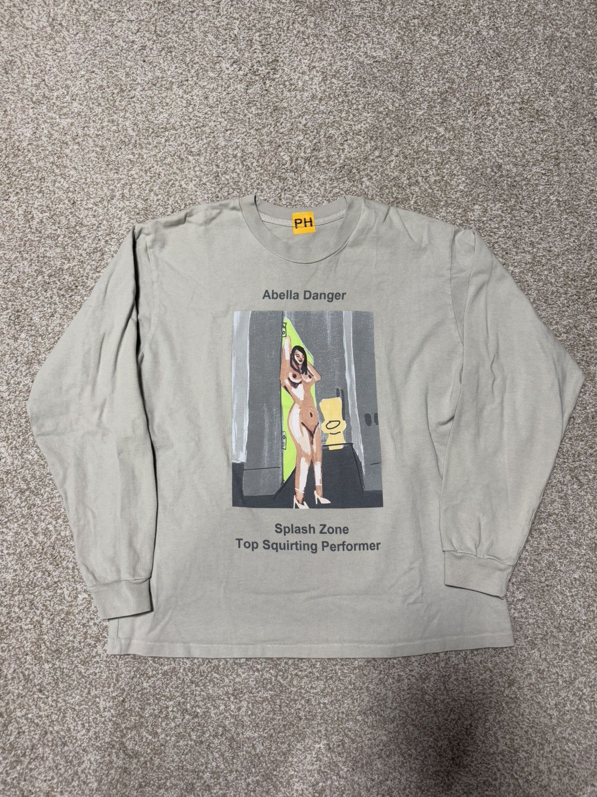 Kanye West Yeezy Pornhub Abella Danger Long Sleeve Tee