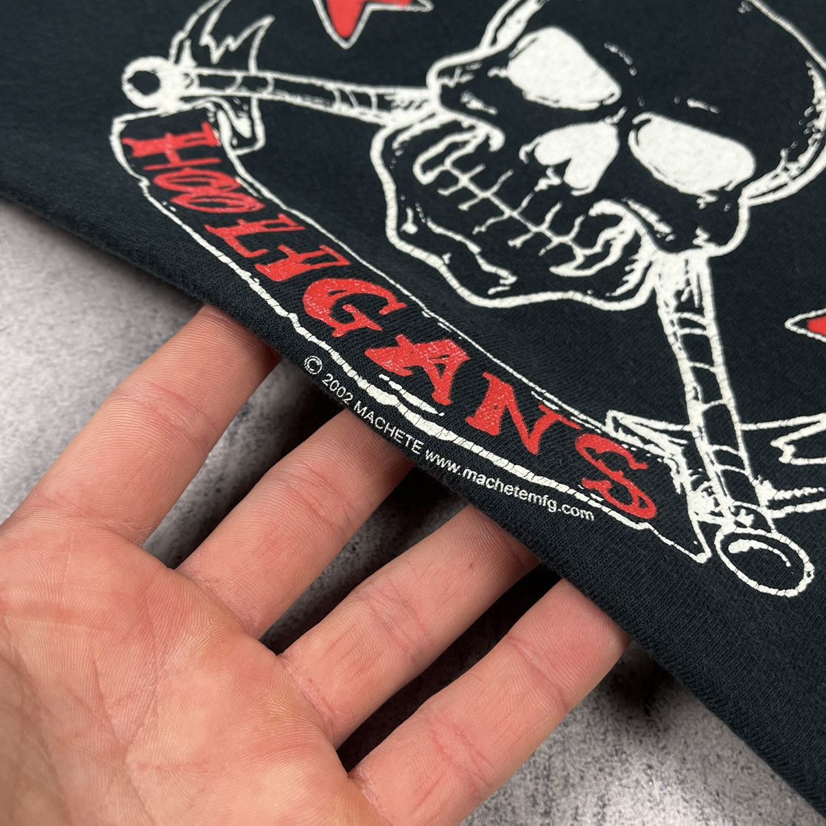 Band Tees Vintage Rancid Hooligans punk rock band T Shirt 2002 Size US M / EU 48-50 / 2 - 6 Thumbnail