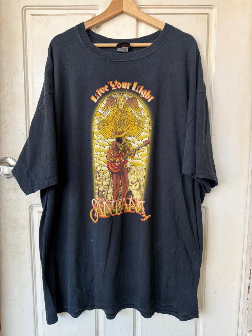 Band Tees × Vintage Vintage Santana T-shirt XXXL WORLD TOUR 2008 Size US XXL / EU 58 / 5 - 1 Thumbnail