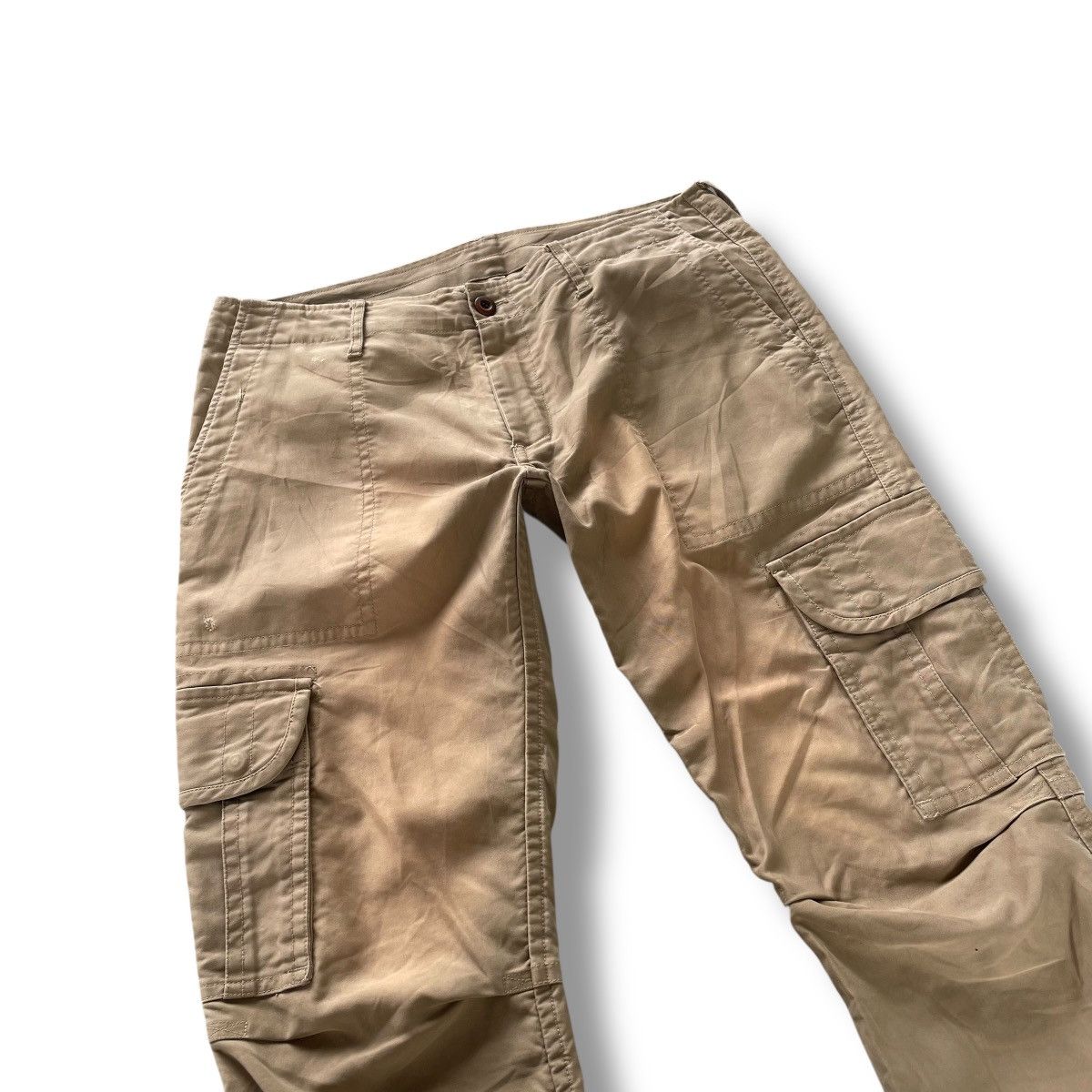 20471120 🇯🇵 291295 = HOMME FLARE CARGO PANTS Size US 31 - 3 Thumbnail