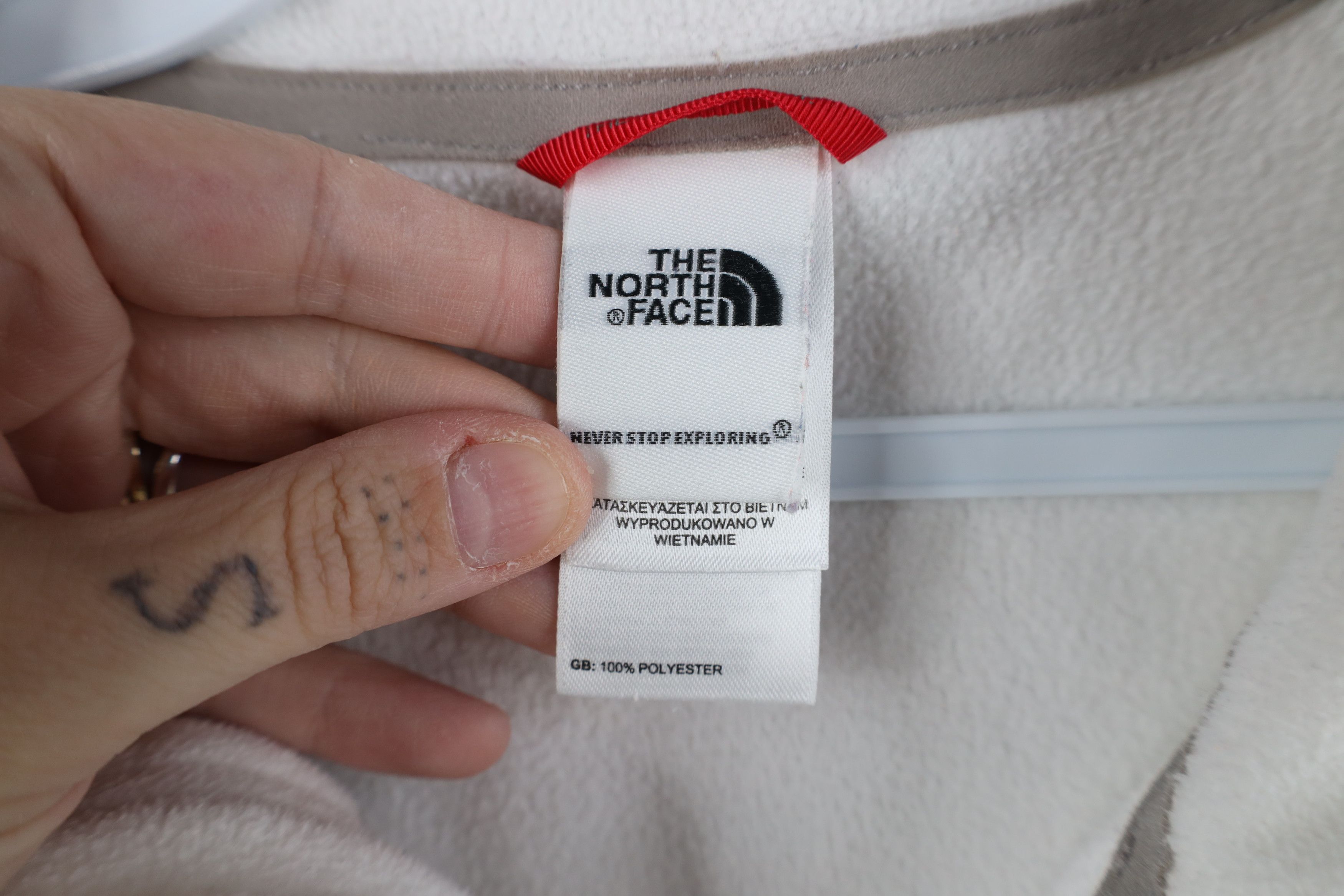 The North Face The North Face Spell Fleece Half Zip Pullover Sweater White Size XL / US 12-14 / IT 48-50 - 9 Thumbnail