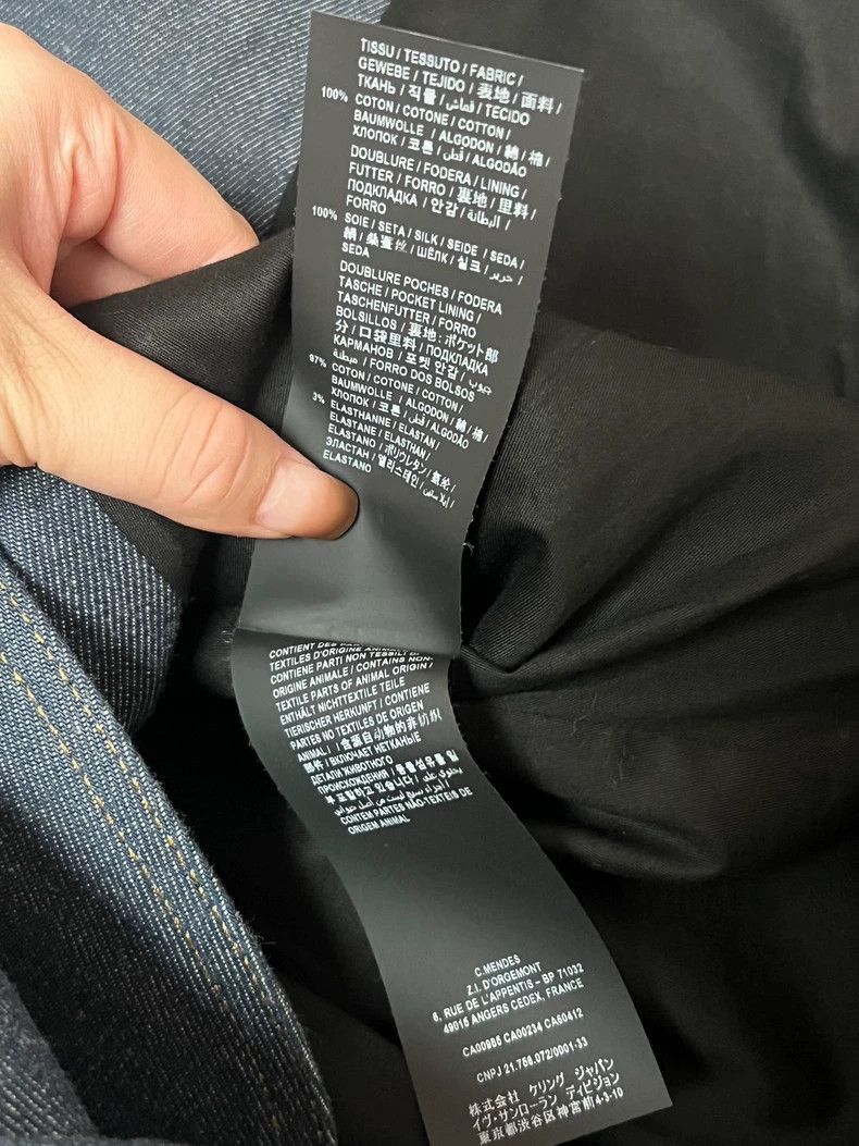 Saint Laurent Paris Saint Laurent Paris Cowboy suit jacket-2506 Size XS / US 0-2 / IT 36-38 - 9 Thumbnail