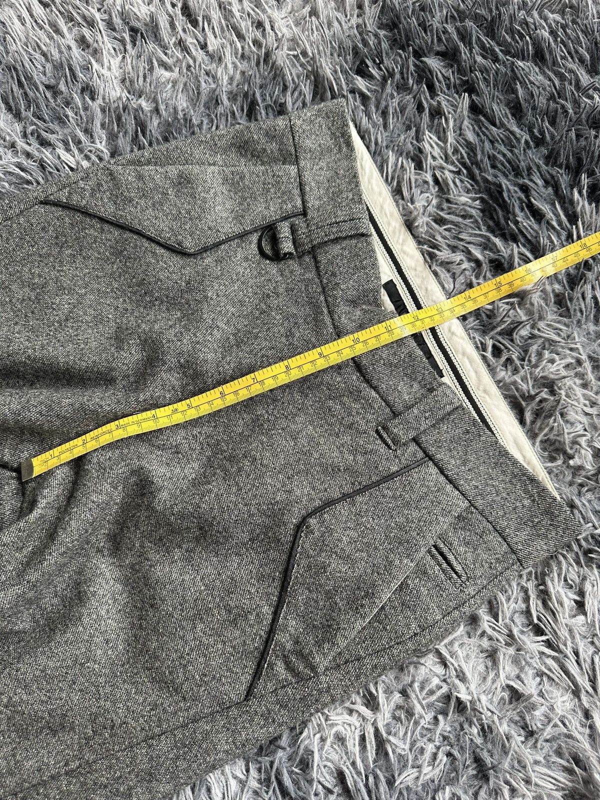 NO ID 00’s NO.ID Japan twisted seam wool pants Size US 30 / EU 46 - 13 Thumbnail