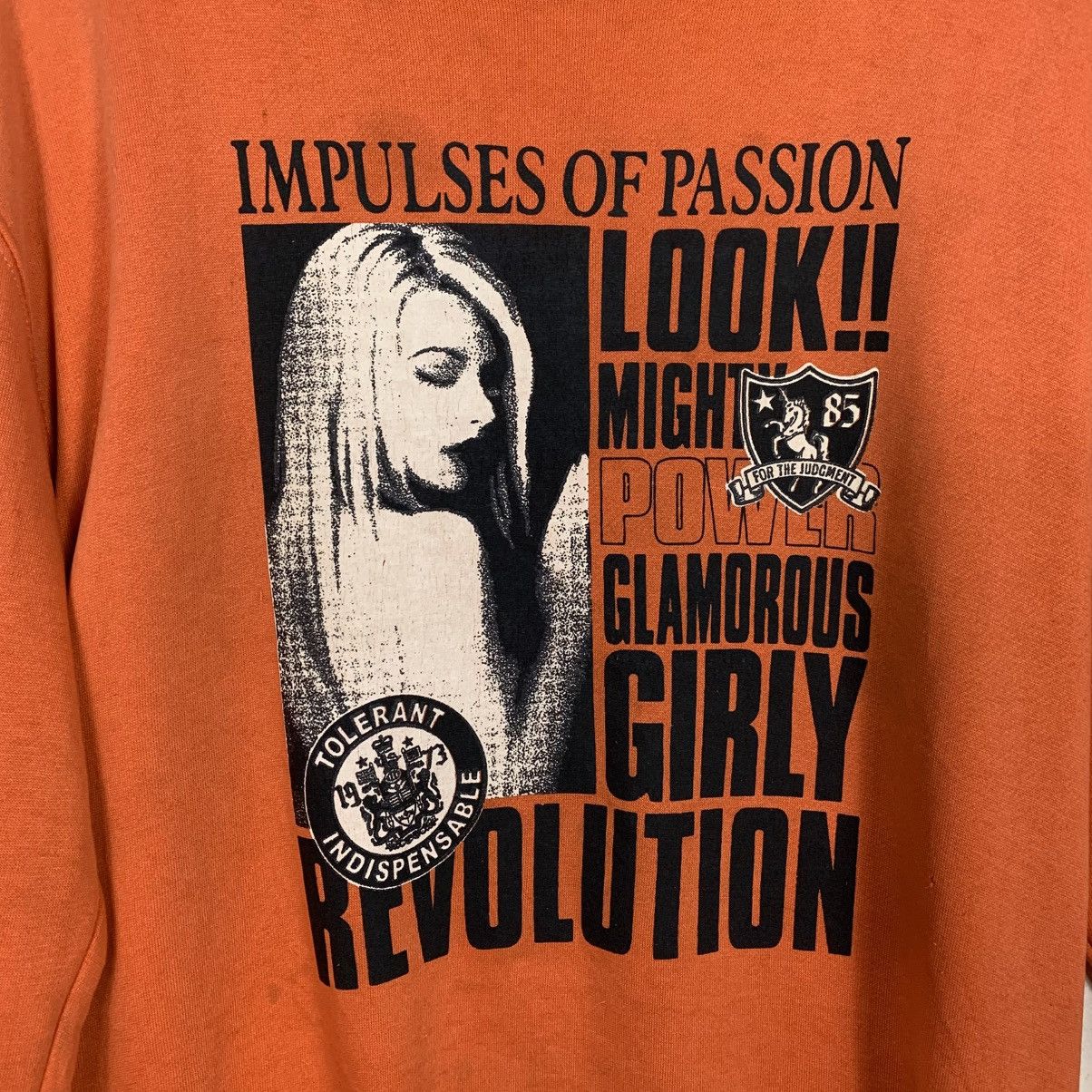 Japanese Brand Glamorous Girly Revolution Sweatshirt Size M / US 6-8 / IT 42-44 - 10 Thumbnail