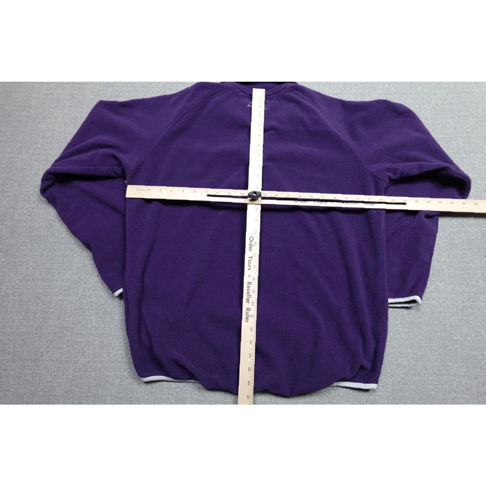 Peter Millar Peter Millar Purple Fleece 1/4 Zip Pullover Sweatshirt Mens Large Warmth Golf Size US L / EU 52-54 / 3 - 6 Thumbnail