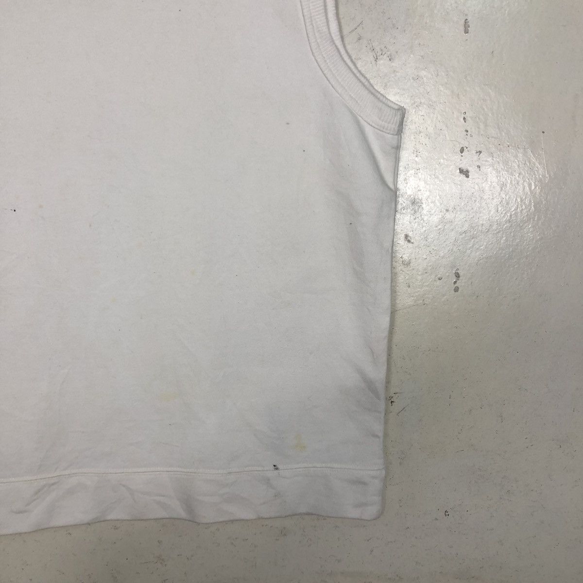 Japanese Brand 📌Vintage Sweatshirt Sleeve Less Oshkosh Rich White Size US M / EU 48-50 / 2 - 7 Thumbnail