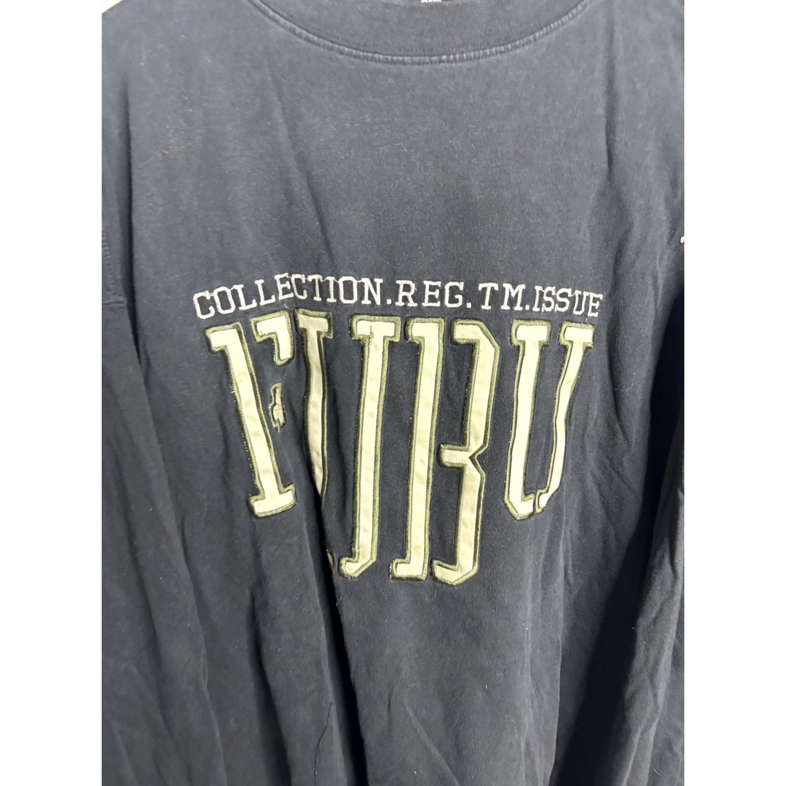 Fubu VINTAGE FUBU Shirt Mens 2XL Crewneck Long Sleeve Hip Hop 90s Black Graphic Print Logo 6518 Damen/Boys/Mens Size US XXL / EU 58 / 5 - 2 Thumbnail
