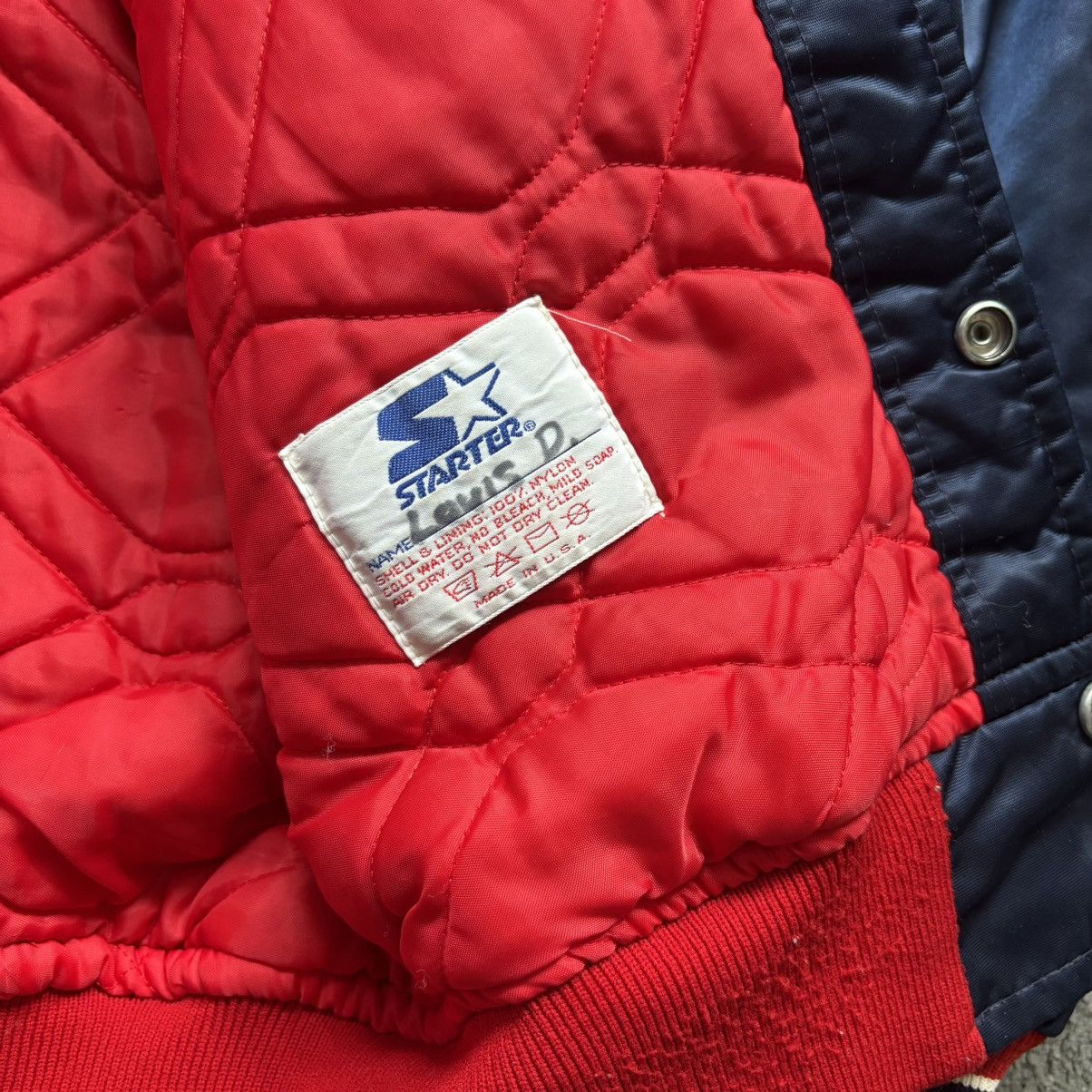 Starter 80s Boston Red Sox Nylon Satin Bomber Jacket Baseball MLB Size US M / EU 48-50 / 2 - 7 Thumbnail