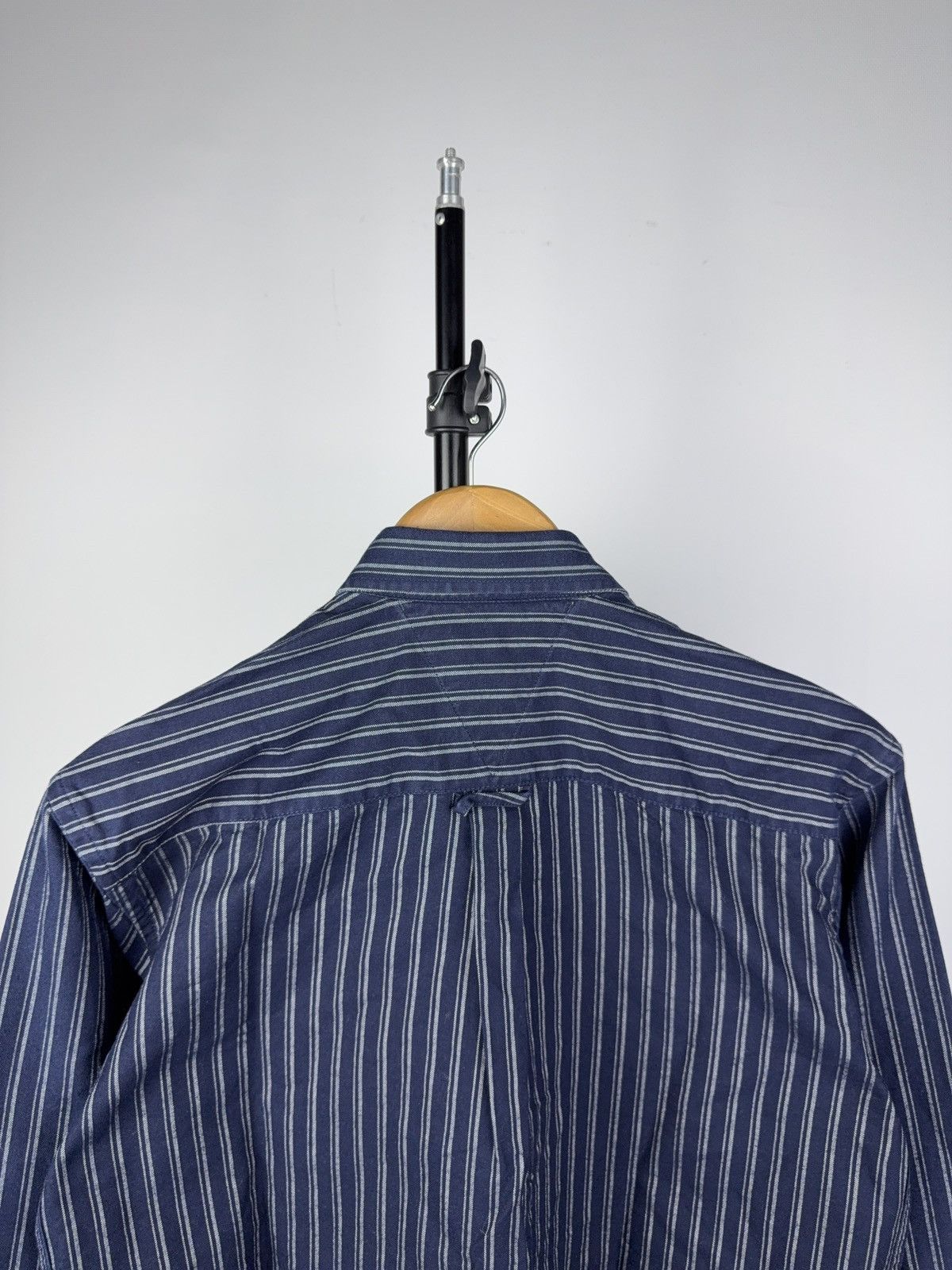 Tommy Hilfiger × Vintage Tommy Hilfiger Striped Button-Up Shirt 100% Cotton S Size US S / EU 44-46 / 1 - 9 Thumbnail
